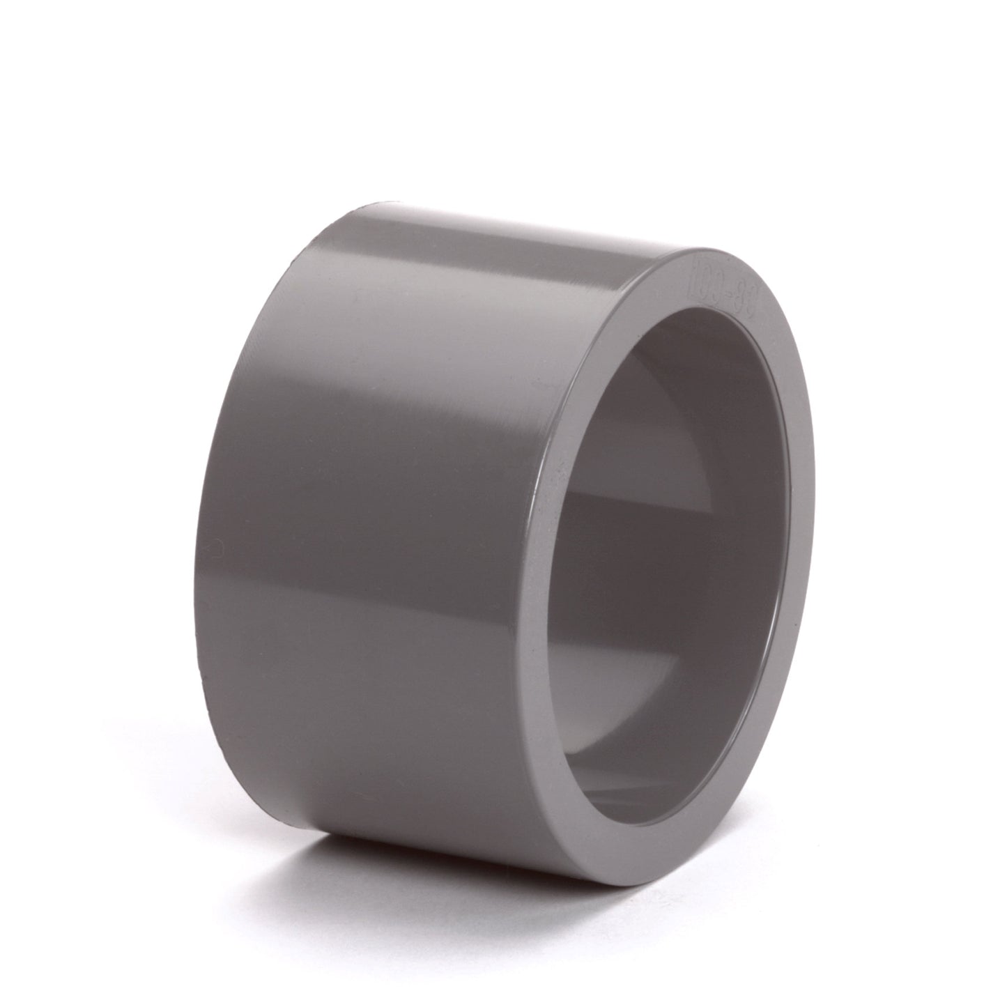 Anillo reductor de bajante Dyka, PVC, encolado interior x exterior, gris, 80 x 70 mm