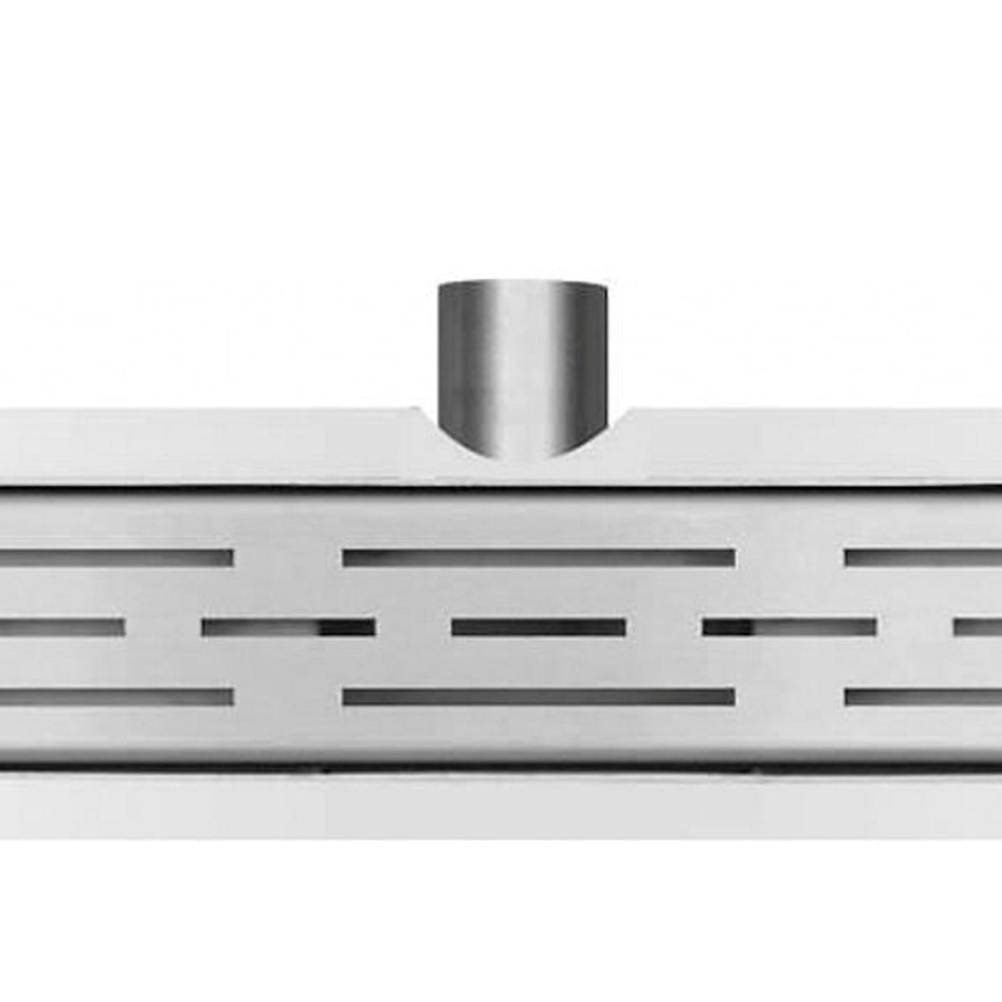 W-drain shower drain, wall version, with flange, including grate, l = 800 mm