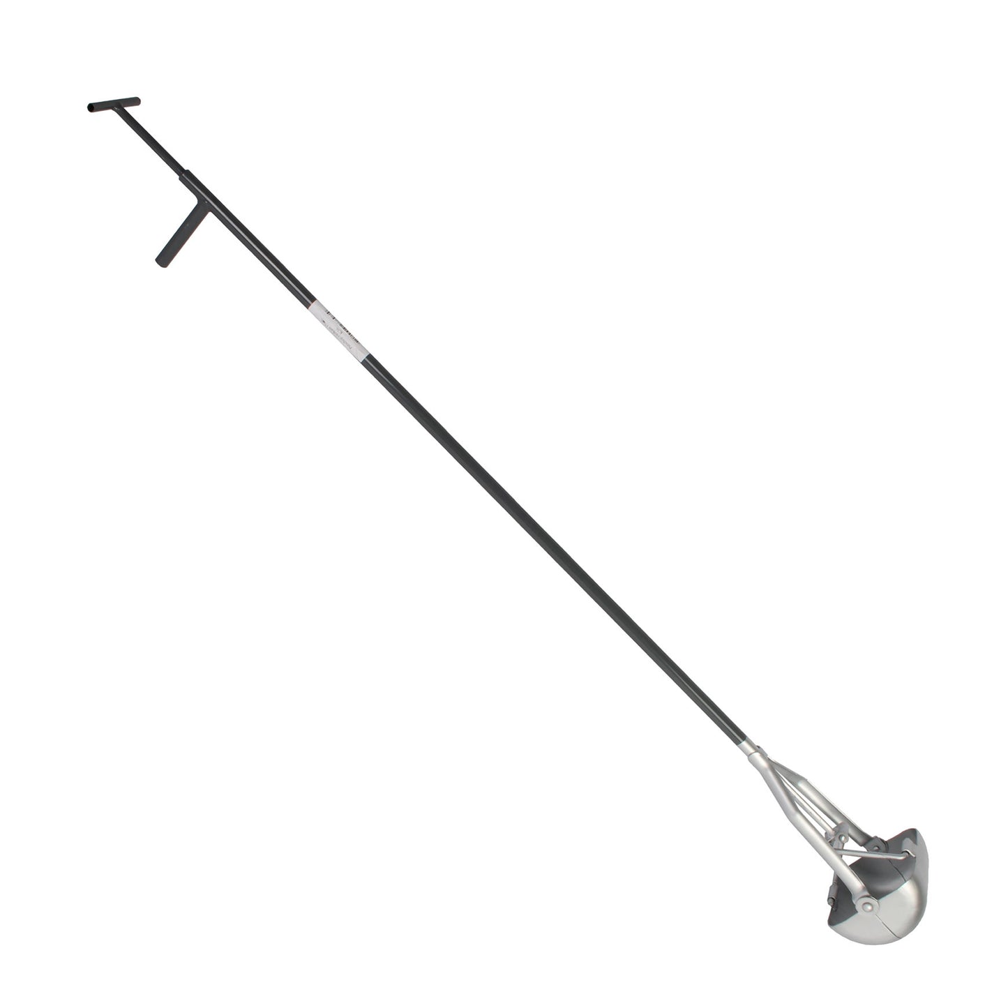 Talen Tools drain scoop, square model, steel, bowl size 15 cm, handle length 1.5 m