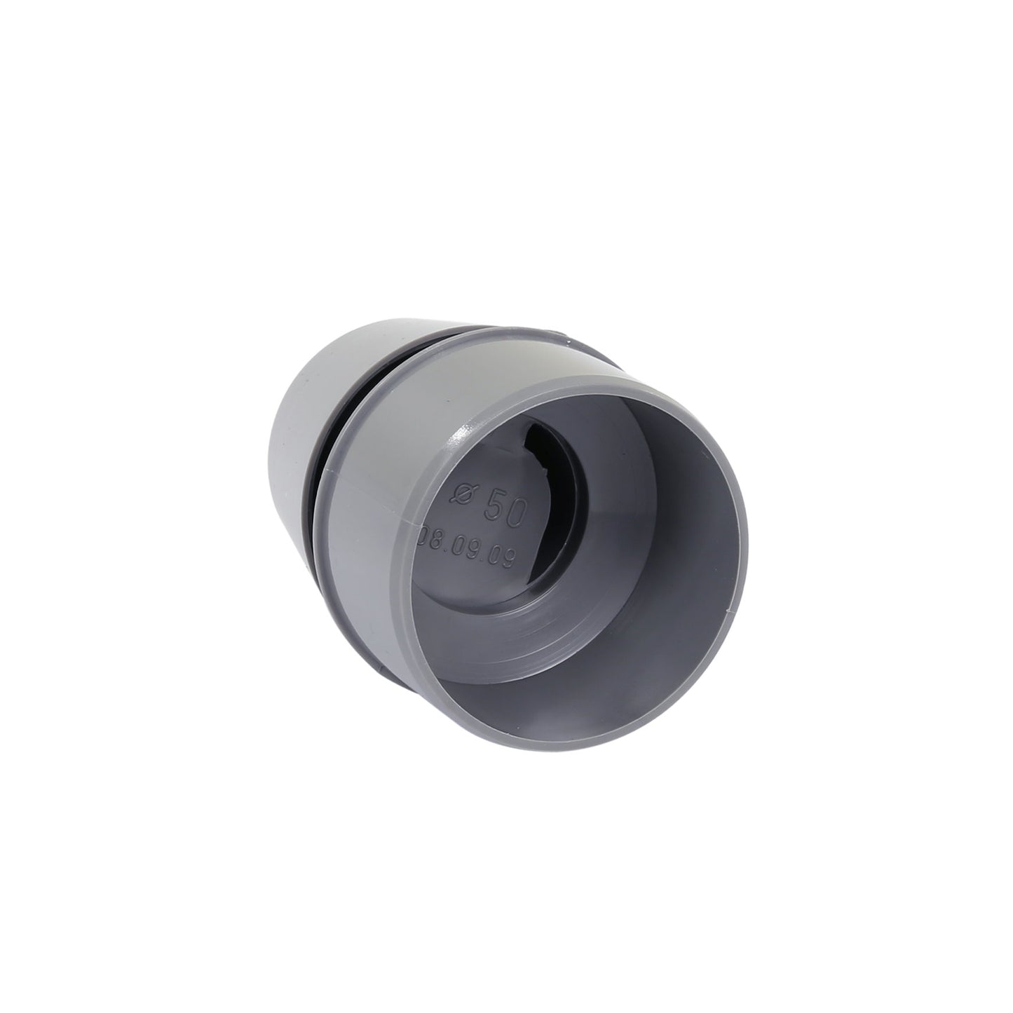 Sanit automatic aerator, PVC, grey, 50 mm