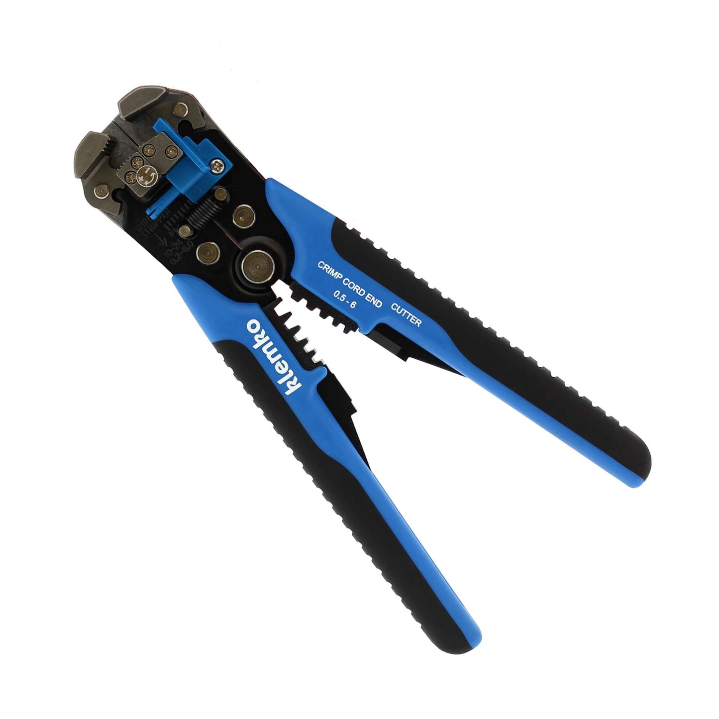 Klemko stripping pliers, type BlueGrip, universal, stripping range 0.14 - 6 mm²
