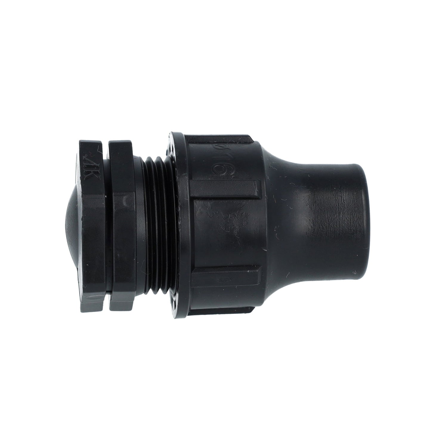 Palaplast end cap, 1x clamp, 16 mm