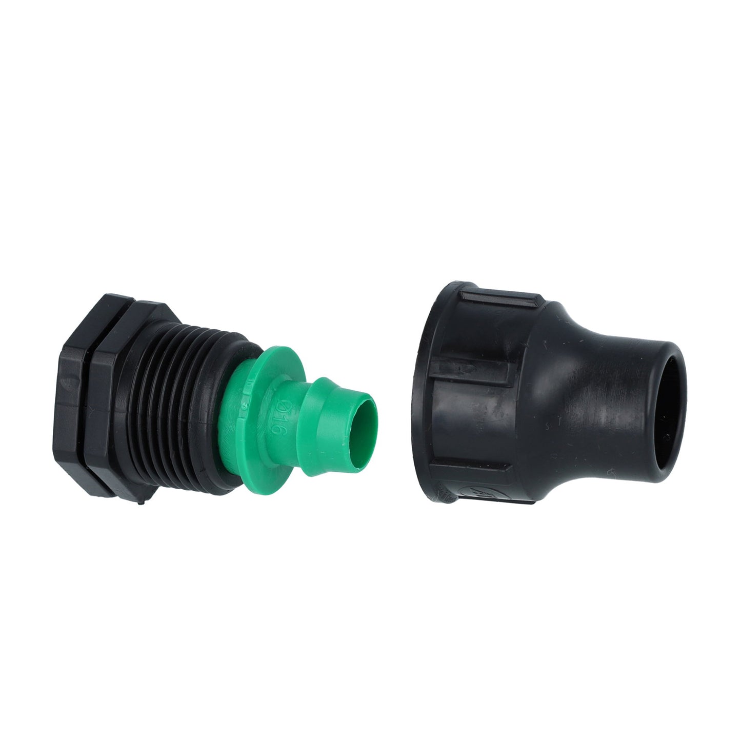 Palaplast end cap, 1x clamp, 16 mm
