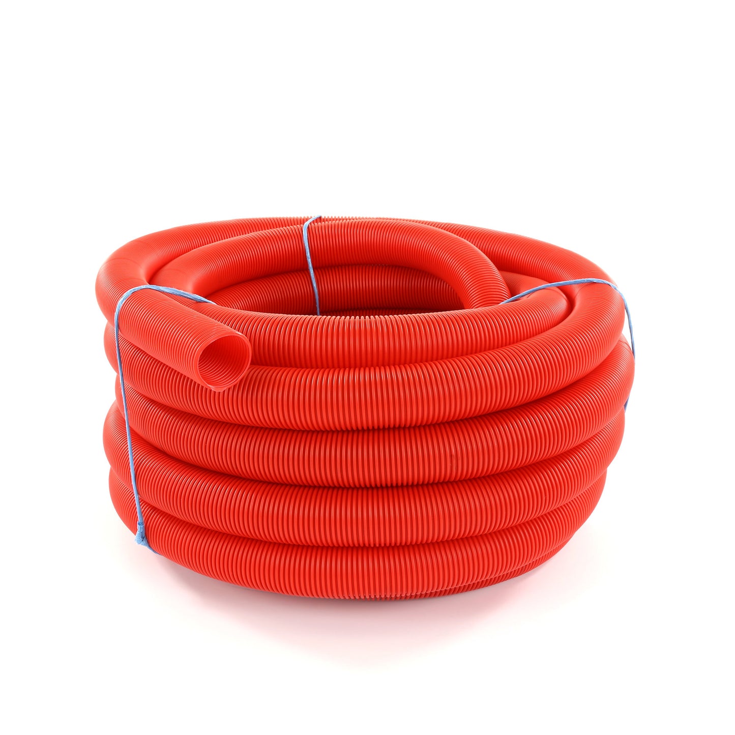 Flexible conduit, PP, 25 x 19.4 mm, l = 25 m, red