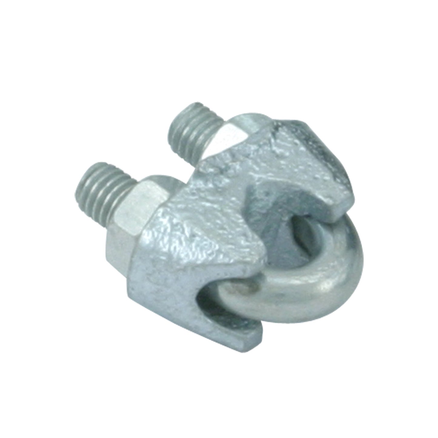 Abrazadera de alambre de acero, galvanizada, 5 mm