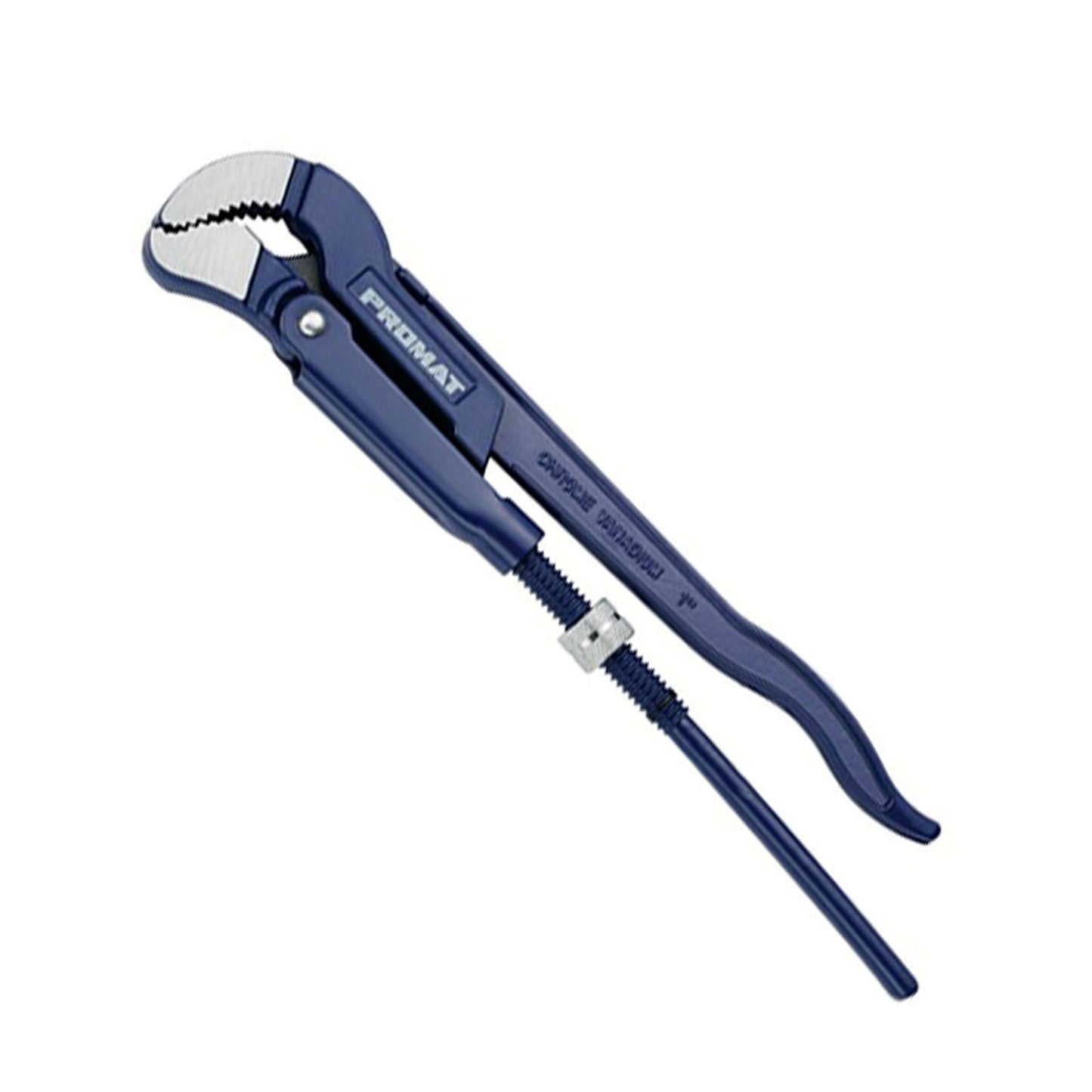 Promat pipe wrench, S-jaw, l = 330 mm, span 0 - 45 mm, nom. size 1"