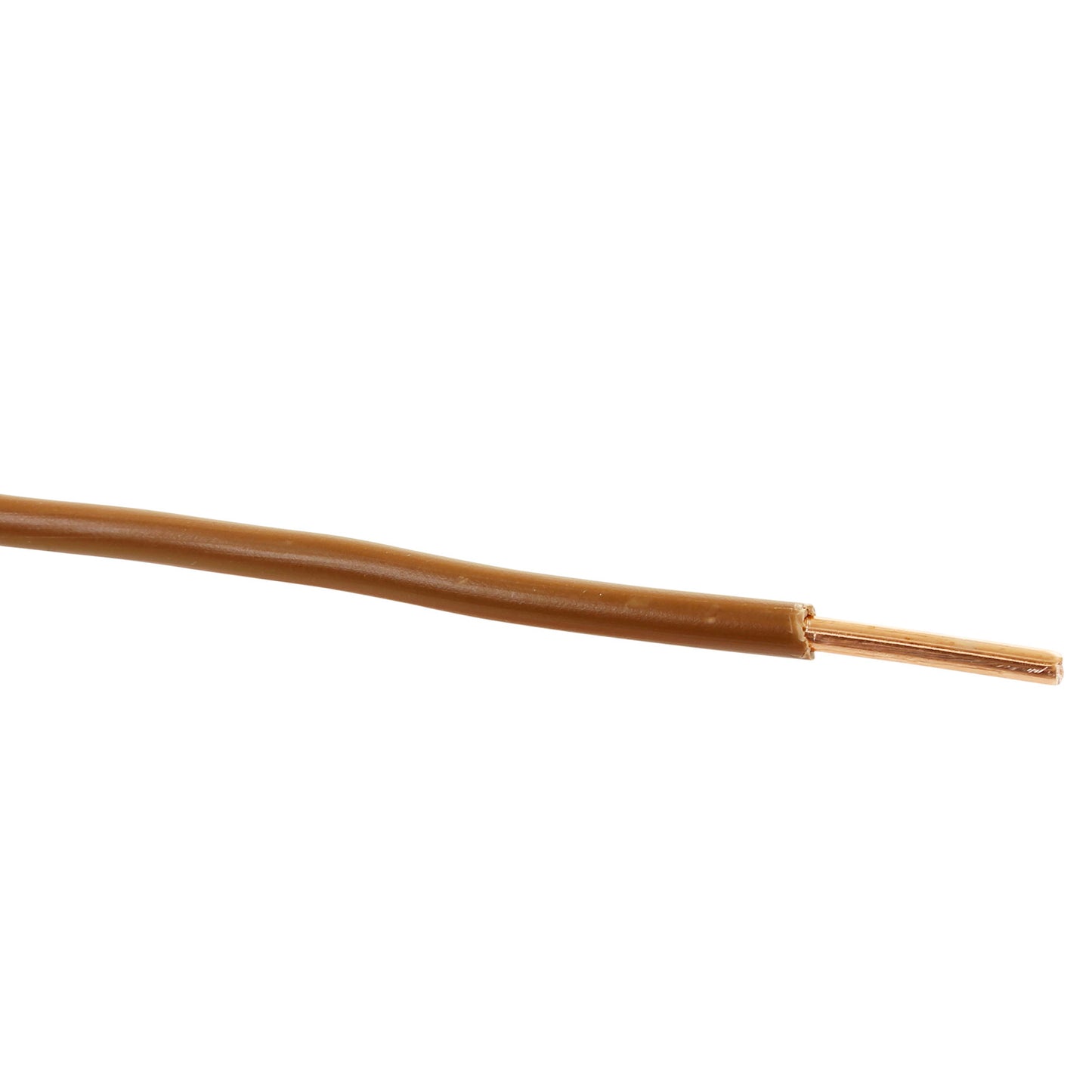 Cable de instalación XBK, VD, H07V-U Eca, 2,5 mm², marrón, l = 100 m
