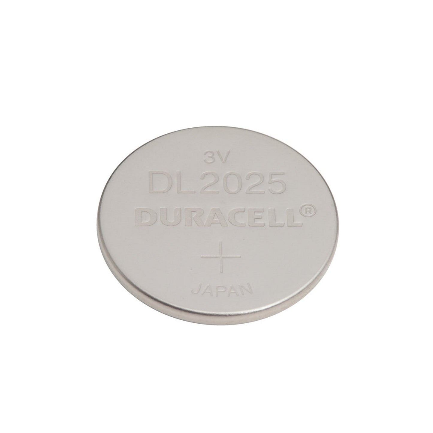 Duracell coin cell battery, lithium, CR2025, card of 2 pieces