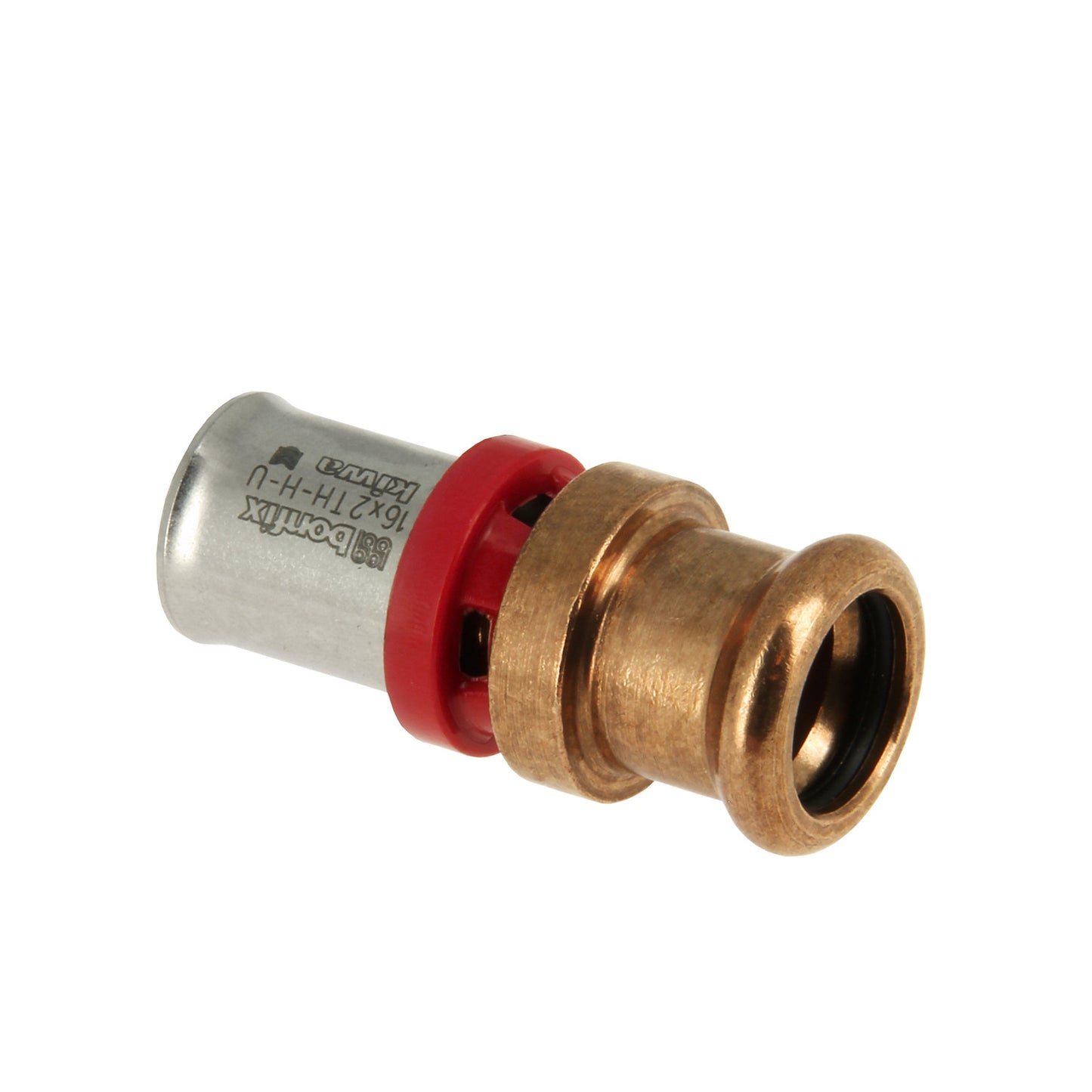 Acoplamiento reductor Bonfix Alu-press, perfil press xm, Kiwa, 26 x 22 mm