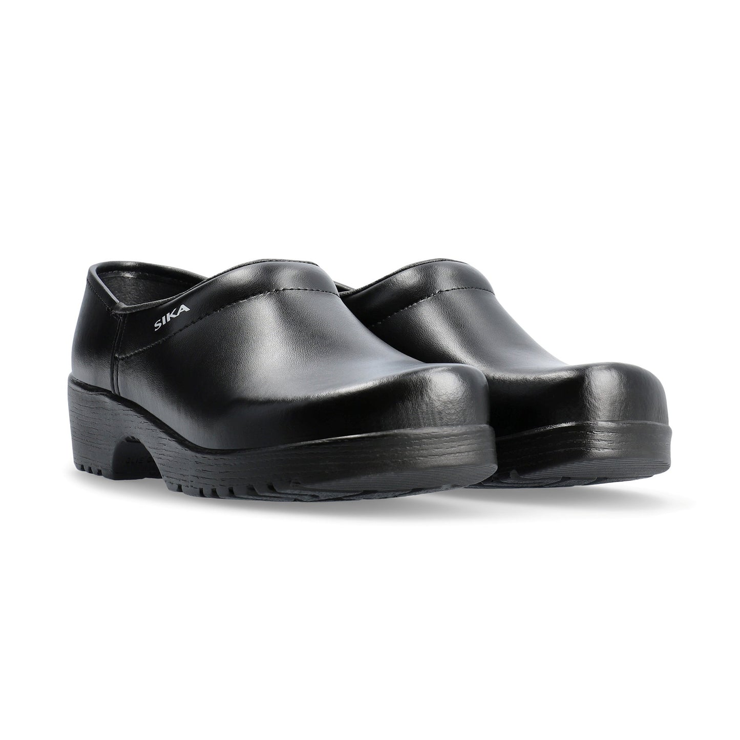 Sika 1185 Flexika shoe clogs with flexible PU sole, black, size 44