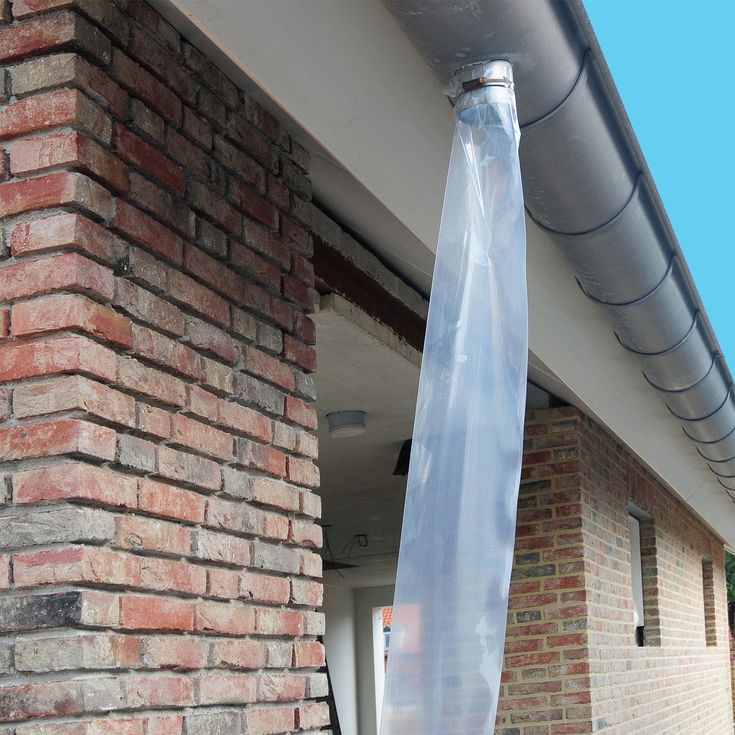 Temporary rainwater pipe, 70 - 100 mm, l = 100 m