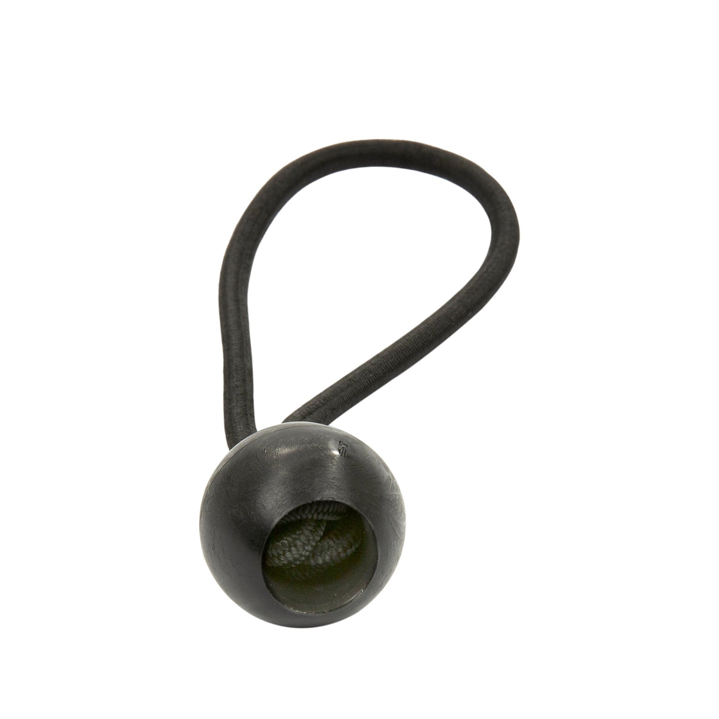 Tension elastic with ball, for tarpaulins and tents, 5 x 150 mm, 5 pieces