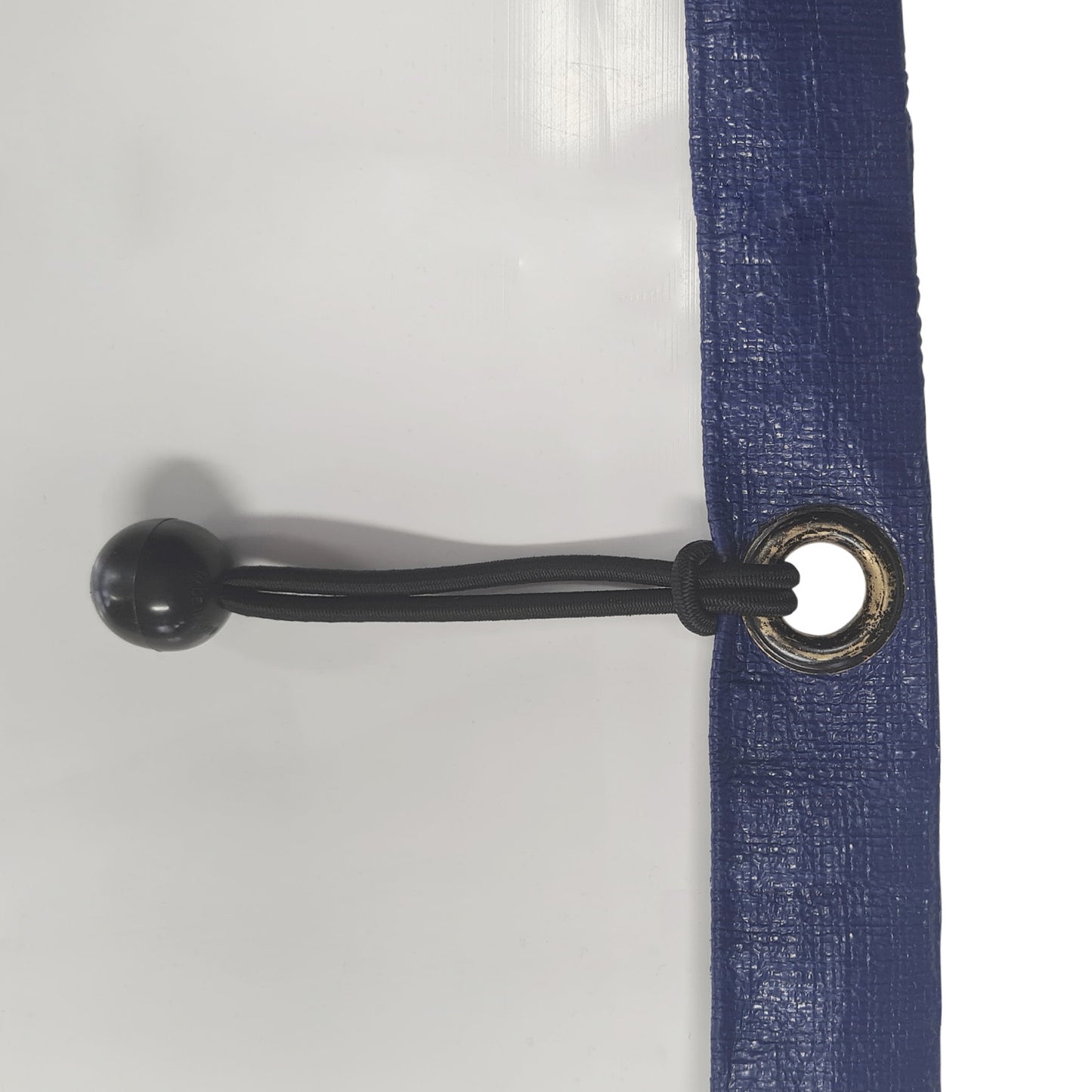 Tension elastic with ball, for tarpaulins and tents, 5 x 150 mm, 5 pieces
