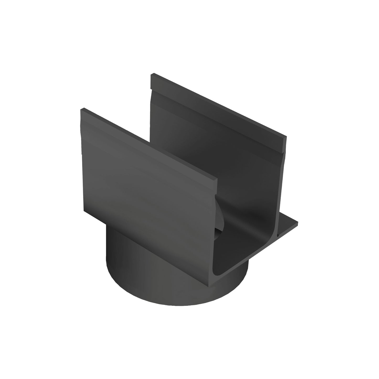ACO bottom outlet, type SlimLine, PVC, eccentric, 110 mm