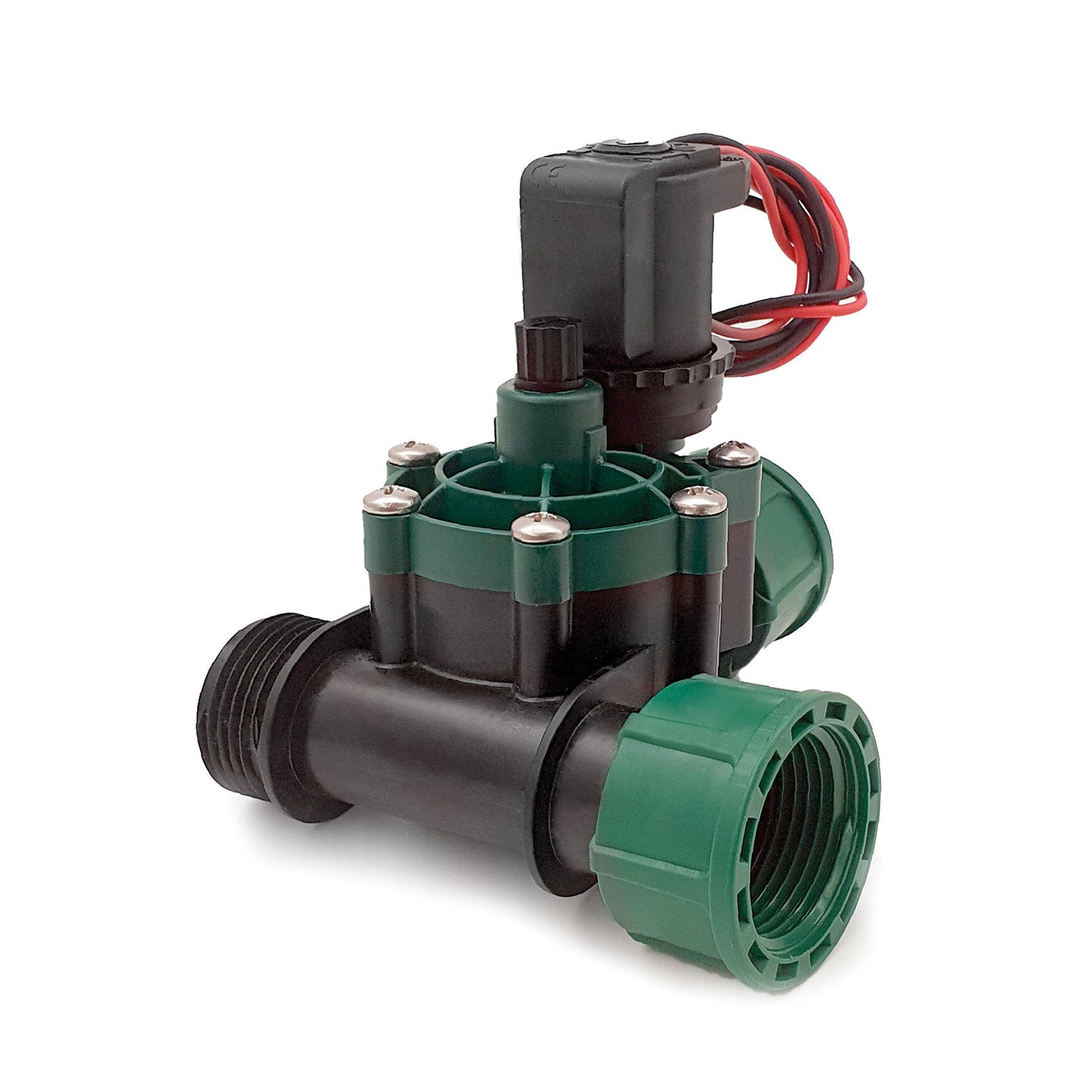 Irritec solenoid valve, type VTN, pa, 2x female thread/1x buitendraad, 24 V AC, 5.7 m³/h, 1", 3-way