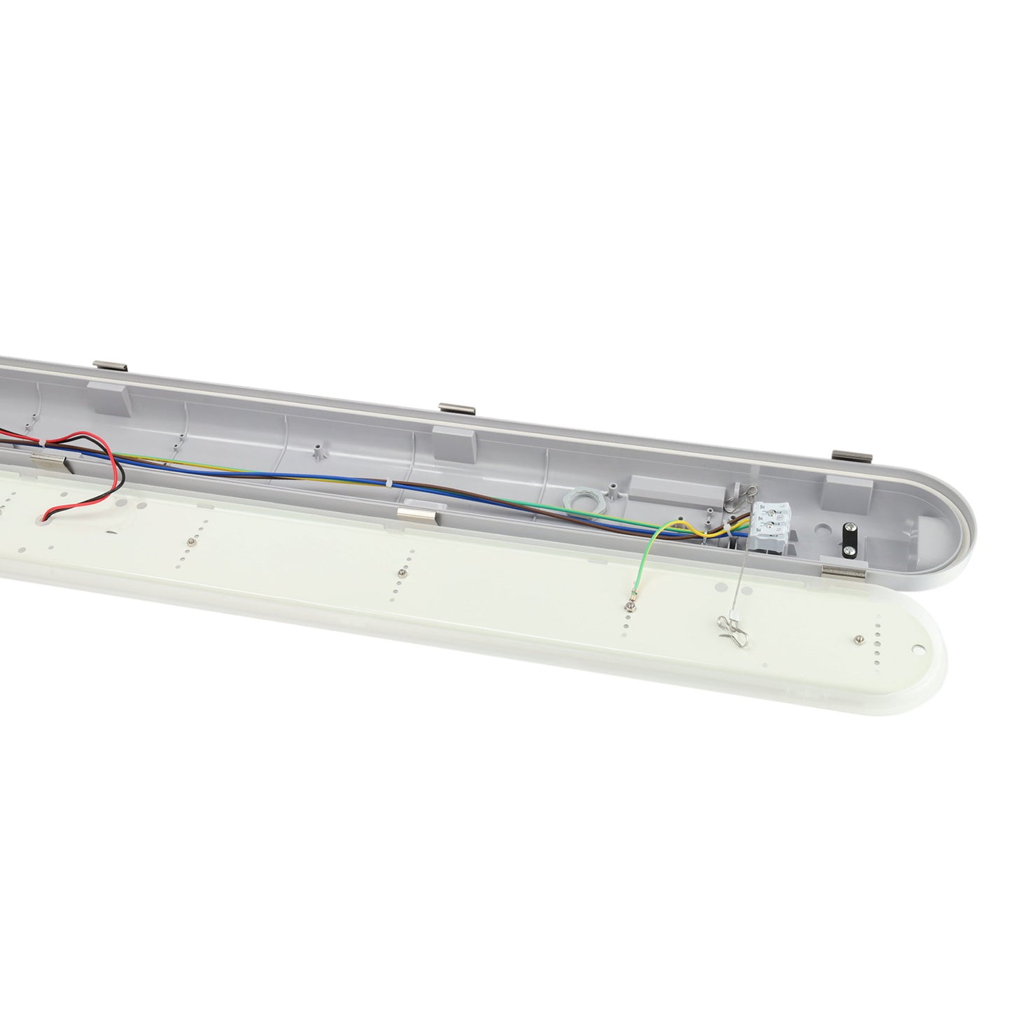 Luminaria LED Adurolight® Quality Line, resistente a salpicaduras, Dave 3.0, 150 cm, 28-49 W, 7500 lm, 4000 K