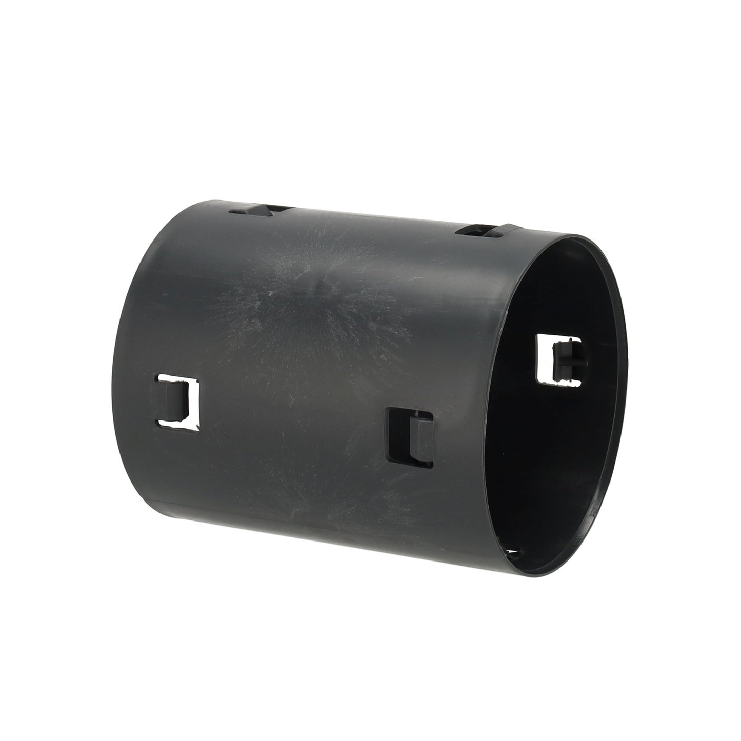 GrainPlastics - Conector de clic para tubo de drenaje, 2 conectores de clic, PP, 80 mm