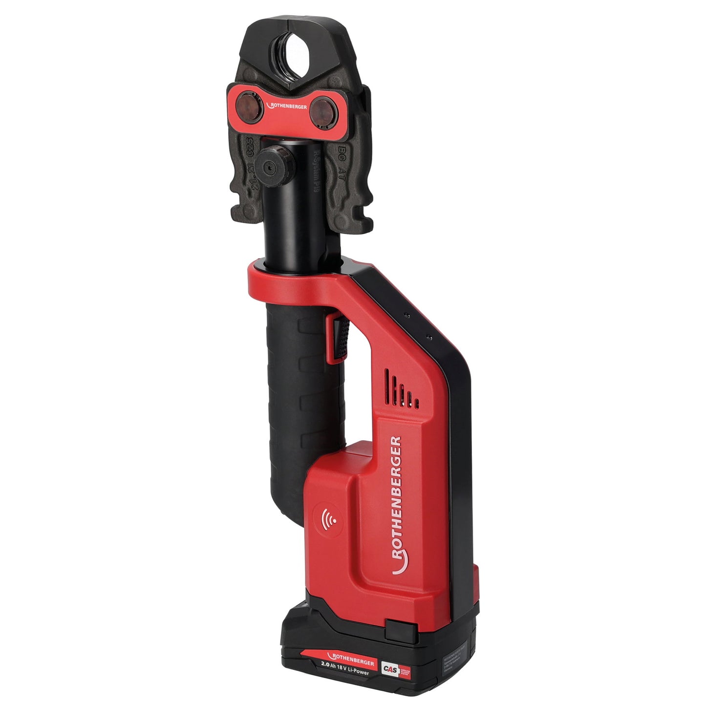 Prensa Rothenberger ROMAX Compact III, TH16-20-26 mm, para Bonfix, Henco, Pipelife, VSH y Watts