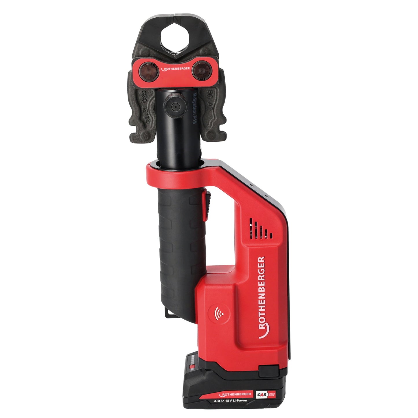 Prensa Rothenberger ROMAX Compact III, TH16-20-26 mm, para Bonfix, Henco, Pipelife, VSH y Watts