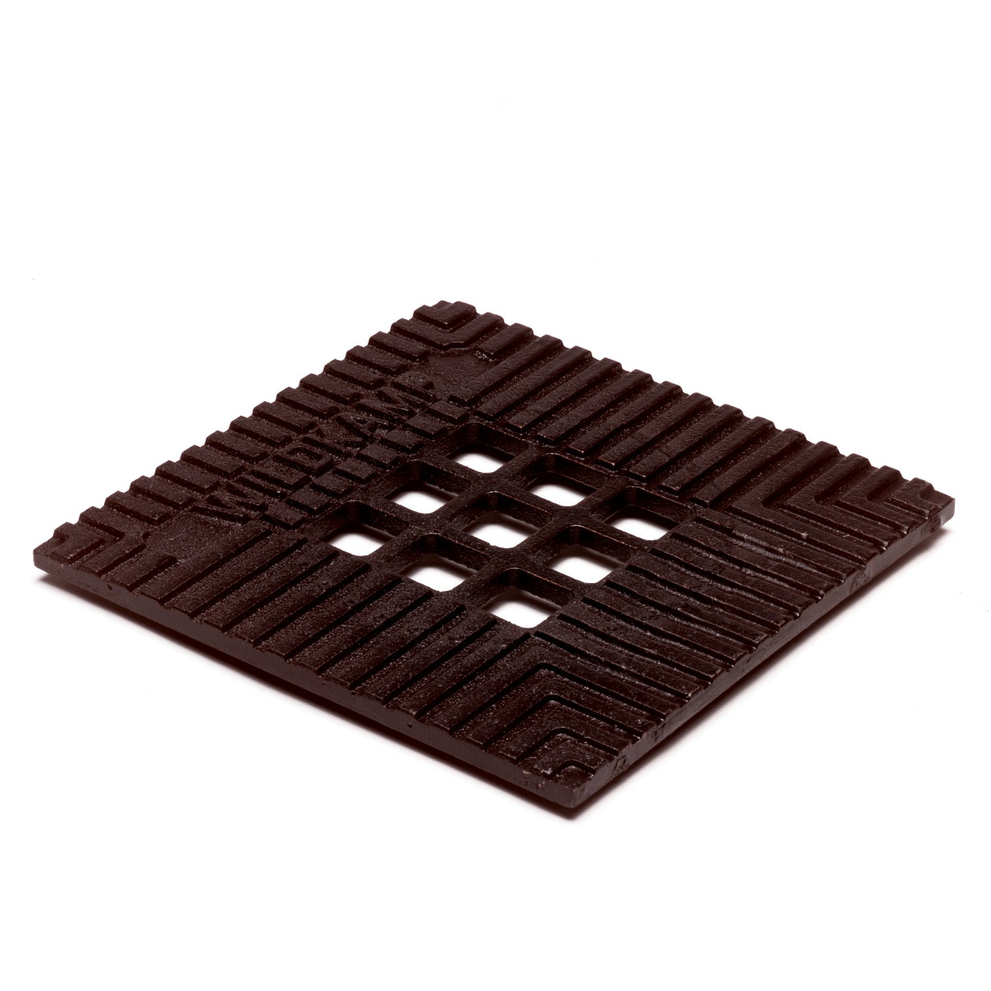 Rejilla para desagüe 200 x 200 mm, 190 x 190 mm, hierro fundido