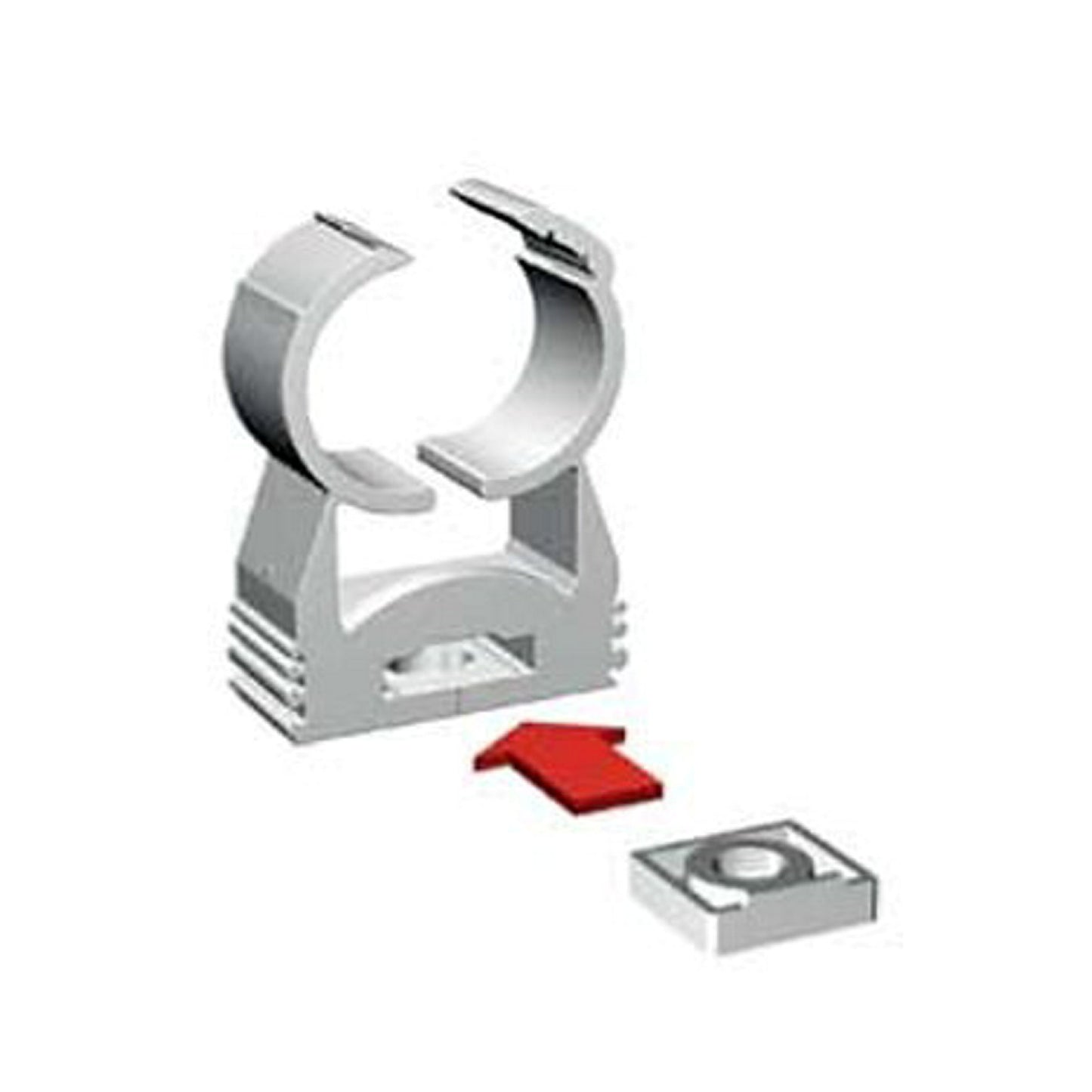 Walraven starQuick mounting nut, grey, M6