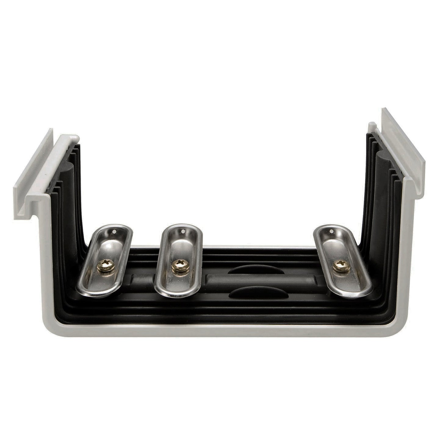 Pieza de conexión Rawinso para canalón, pp, con caucho EPDM, gris claro, RAL 7035, 170 mm