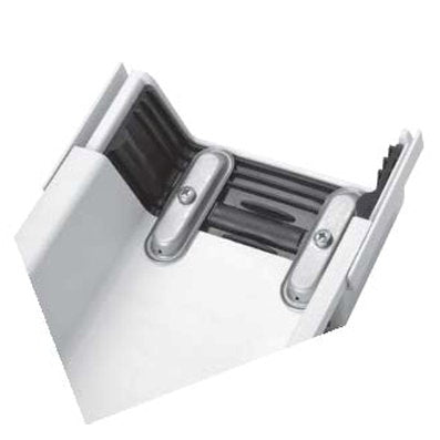 Pieza de conexión Rawinso para canalón, pp, con caucho EPDM, gris claro, RAL 7035, 170 mm