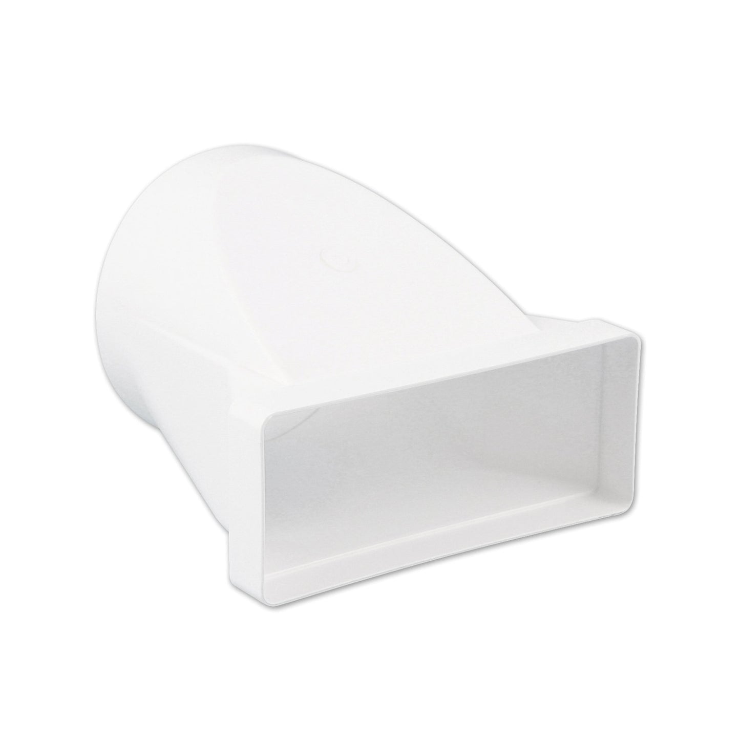 Nedco transition piece for kitchen ventilation, socket x spigot, straight, Ø 150 mm / 220 x 90 mm