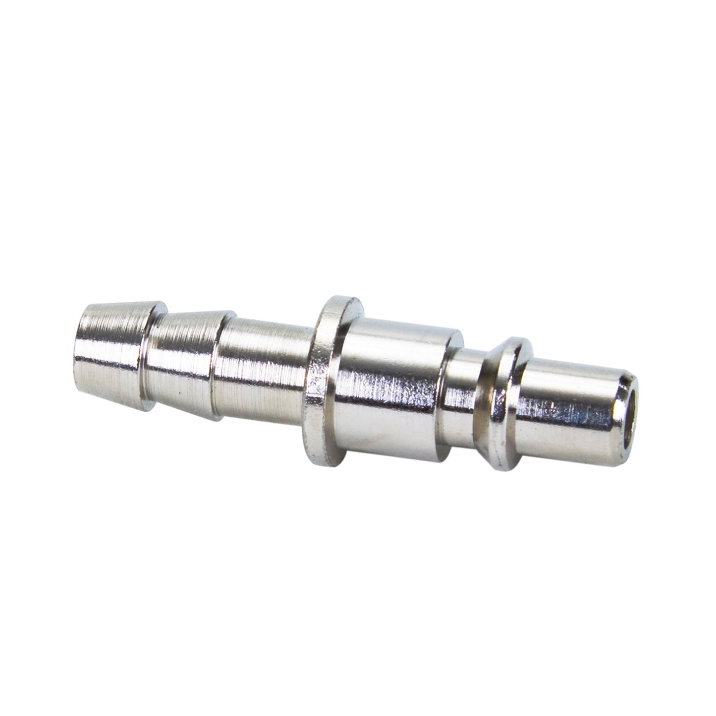 Boquilla enchufable para acoplamiento rápido, espiga de manguera, acero galvanizado, 6 mm