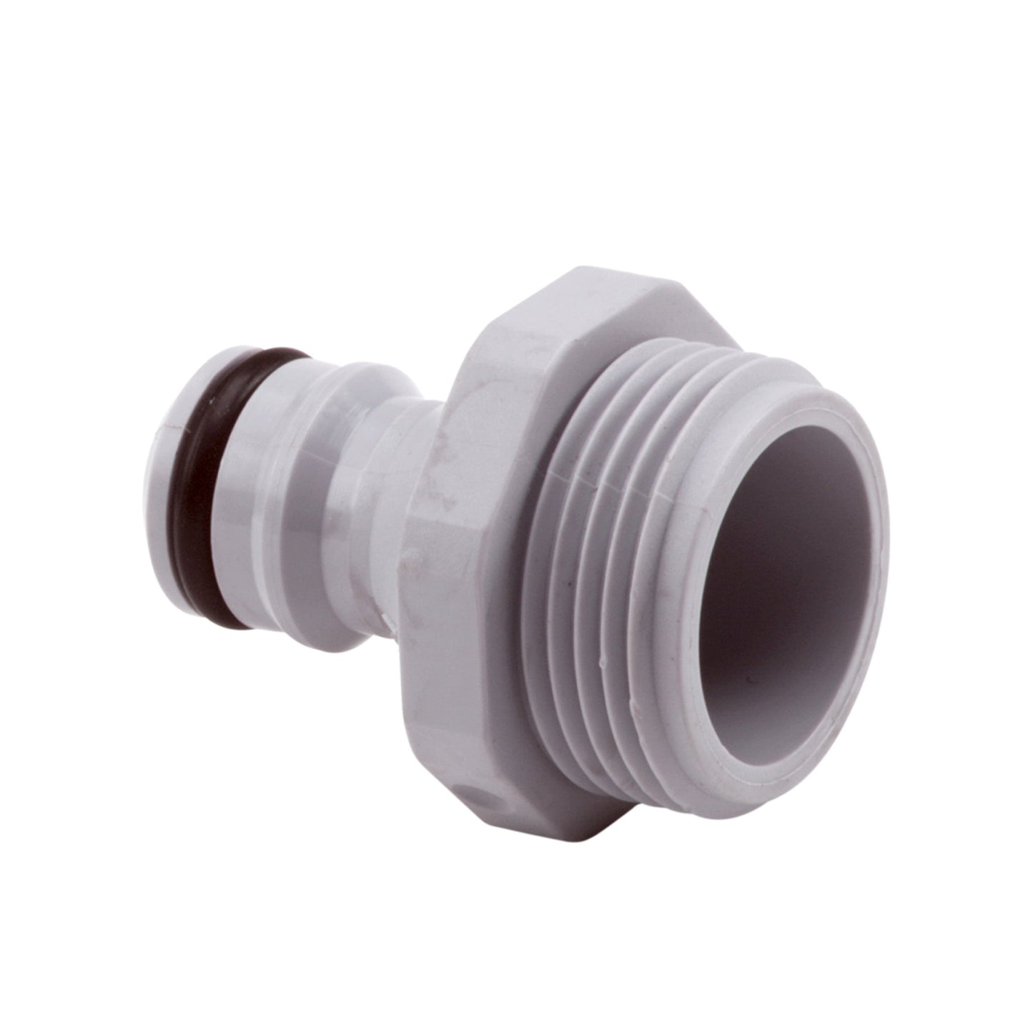 Siroflex plug-in nipple with male thread, PVC, ½"