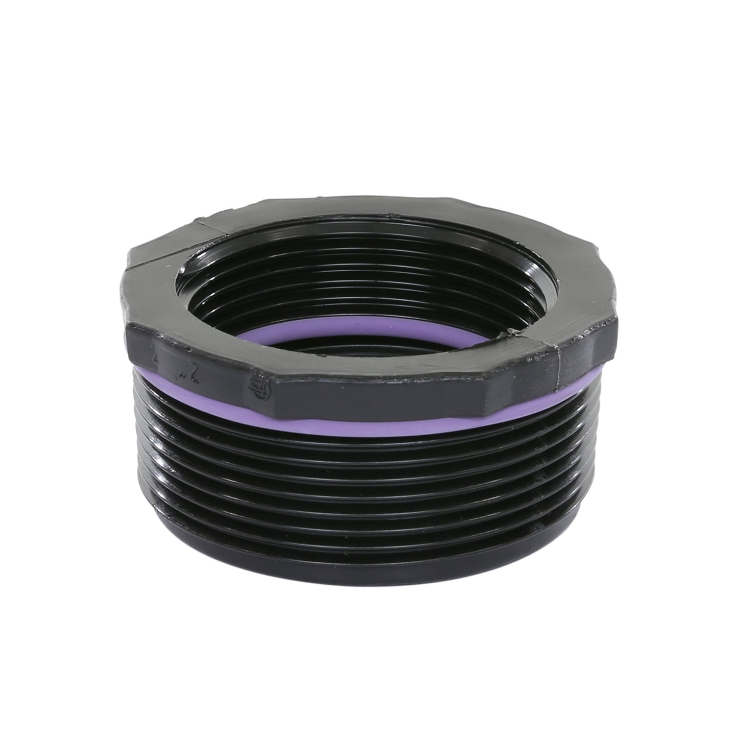 Self-Seal reducing ring, PP, male thread x female thread, 6 bar, 2" x 1¼"