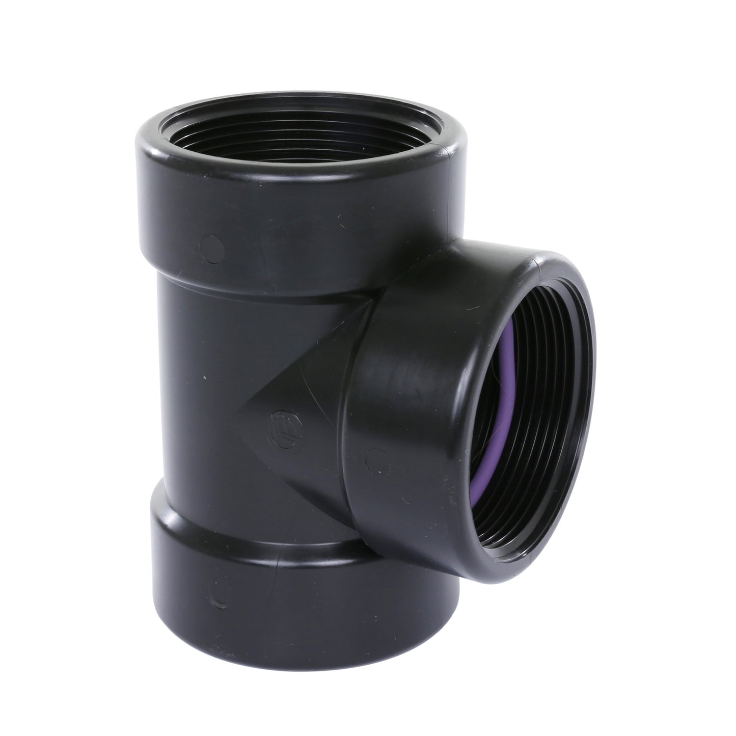 Self-Seal T-piece 90°,PP, 3x female thread, 6 bar, 1¼"