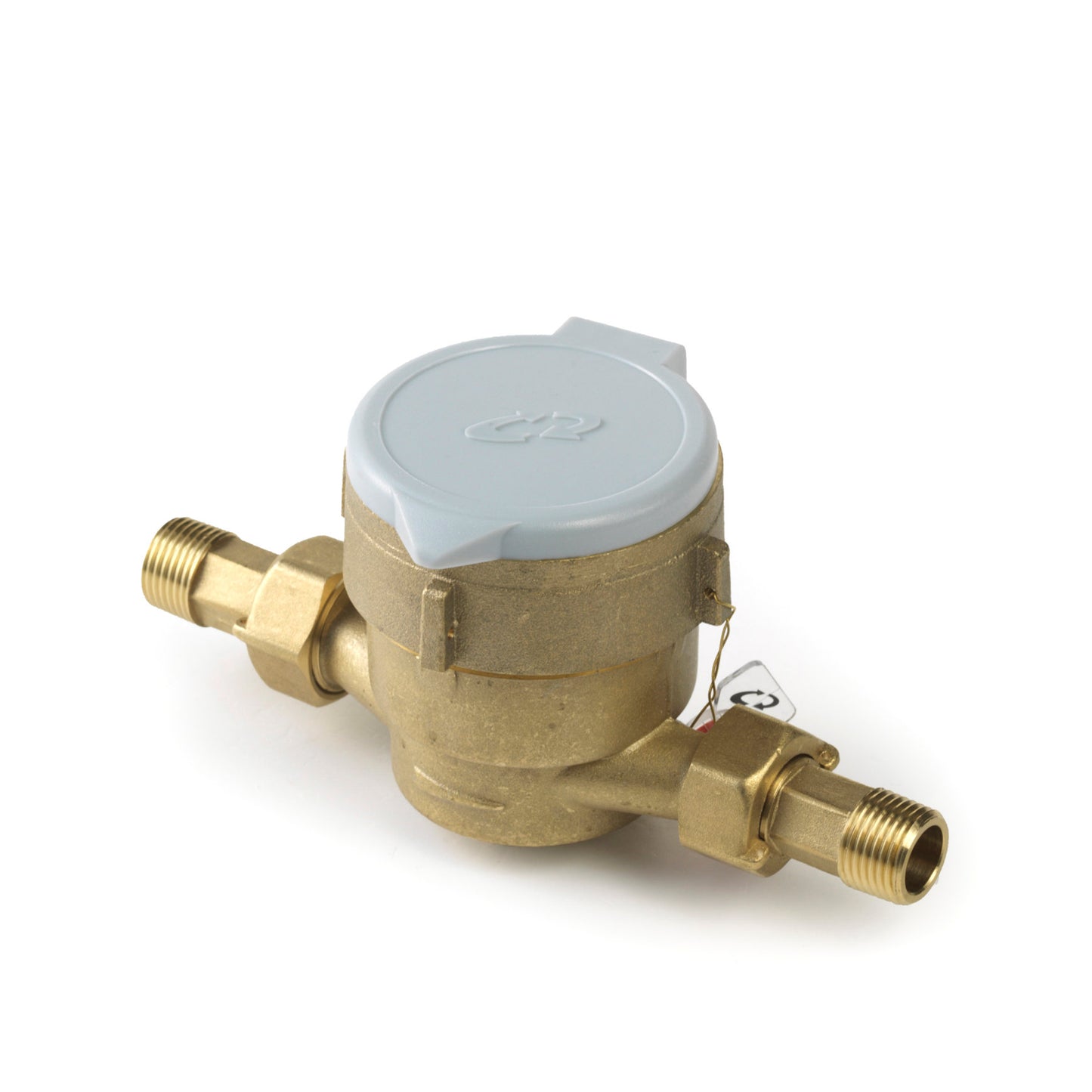 Contador de agua, tipo ALFA-SJ-LFC, ½" L110, incluye acoplamientos