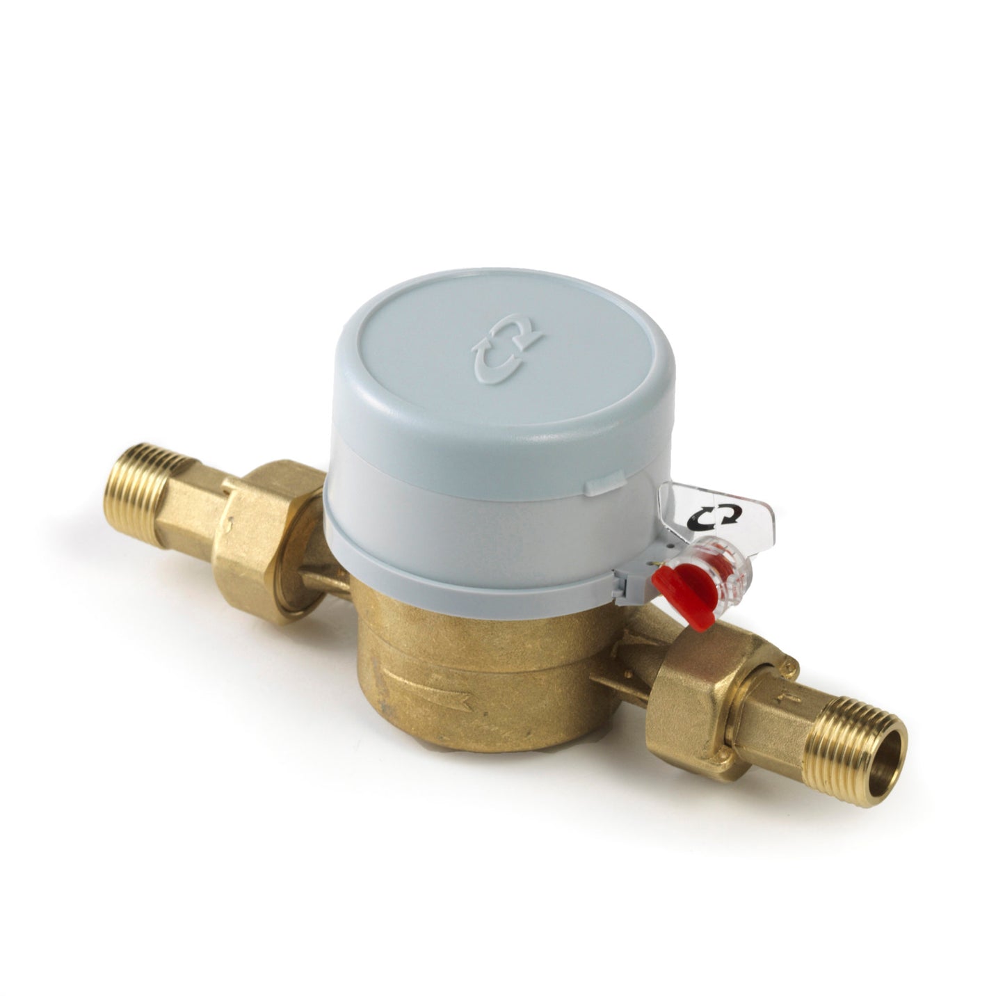 Contador de agua, tipo ALFA-SJ-SDC, ½" L110, incluye acoplamientos