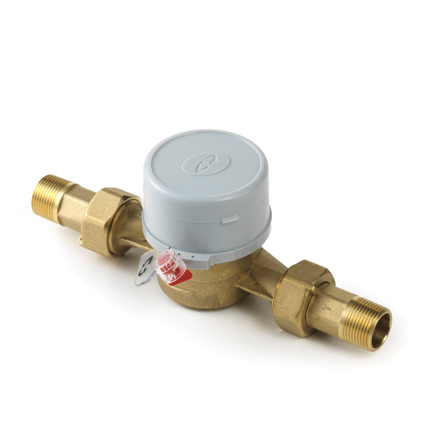 Contador de agua, tipo ALFA-SJ-SDC, ¾" L130, incluye acoplamientos