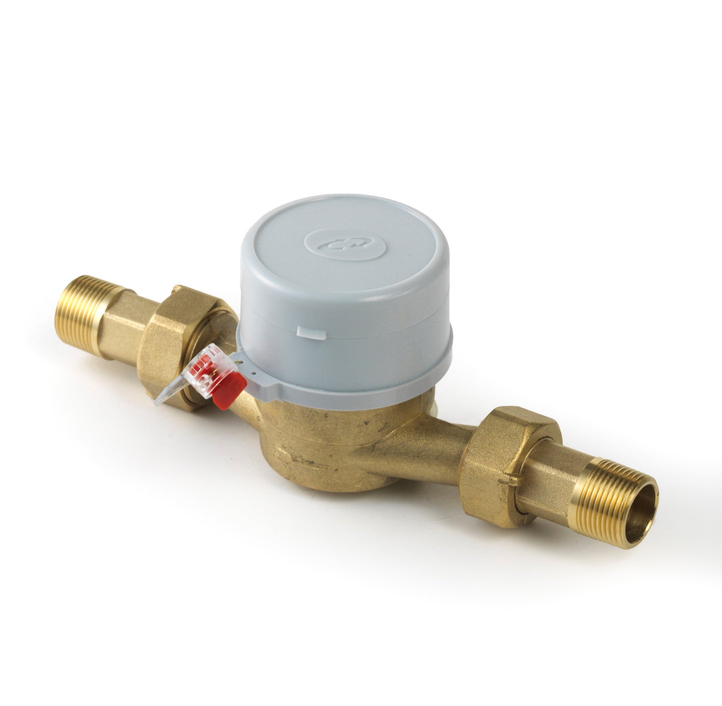 Contador de agua, tipo ALFA-SJ-SDC, ¾" L130, incluye acoplamientos