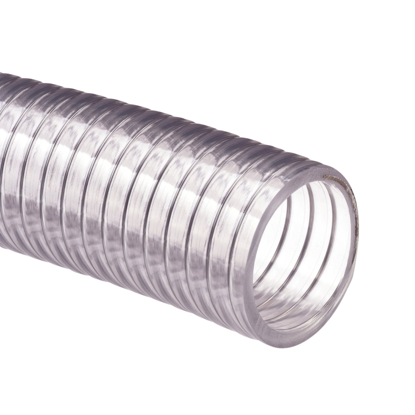Metal-flex transparent suction hose, 38 x 47 mm, l = maximum 30 m