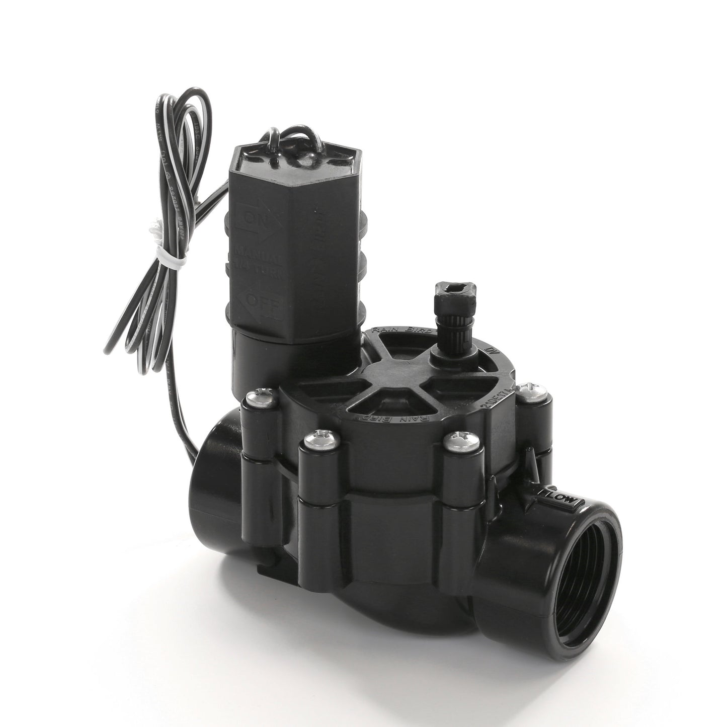 Rain Bird solenoid valve, type 100-DV, 2x female thread, 24 V AC, max. 9 m³/h, 1"