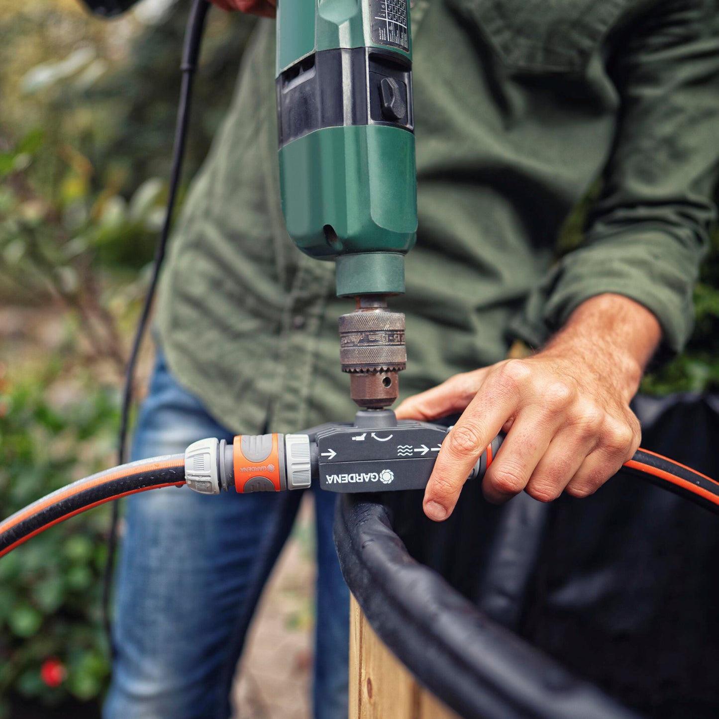 Gardena electric drill pump, type 1490