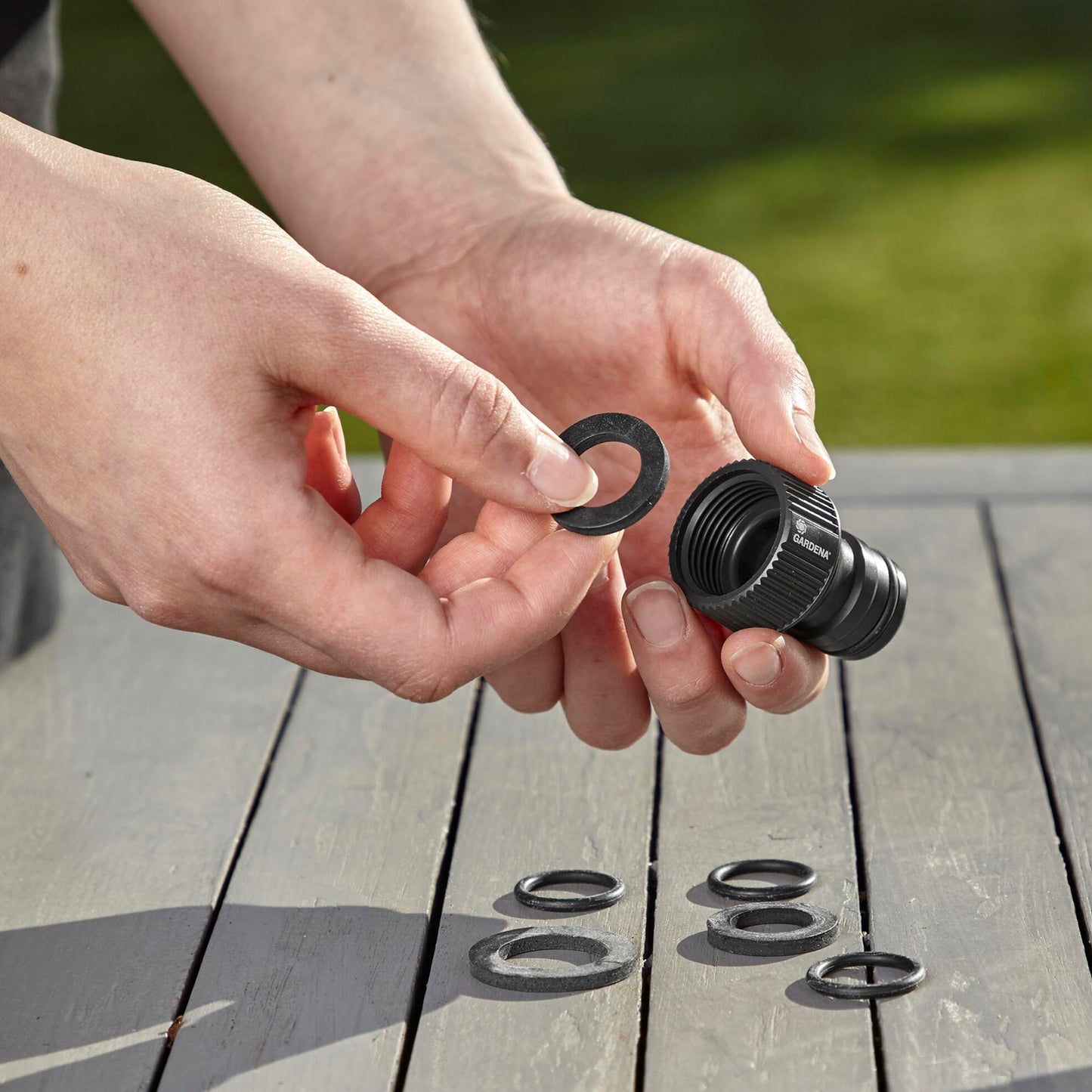 Gardena rubber rings, Prof-System, type 2824, set of 5 pieces