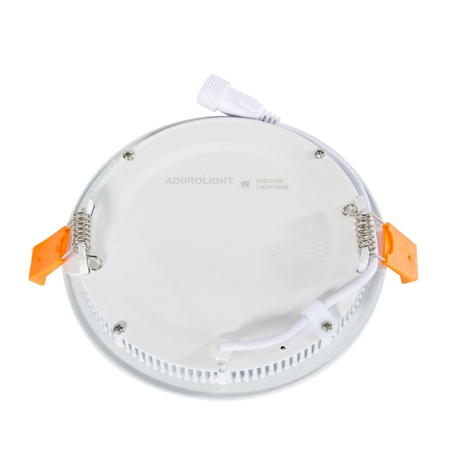 Downlight LED plano Adurolight® Premium Quality Line, Adriane, blanco, 7 W, 4000 K, sin parpadeo