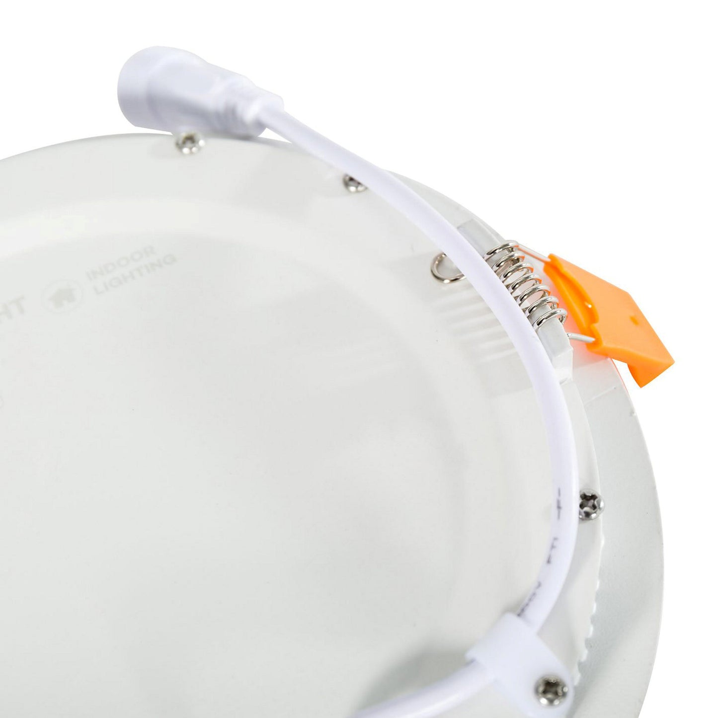 Downlight LED plano Adurolight® Premium Quality Line, Adriane, blanco, 12 W, 4000 K, sin parpadeo
