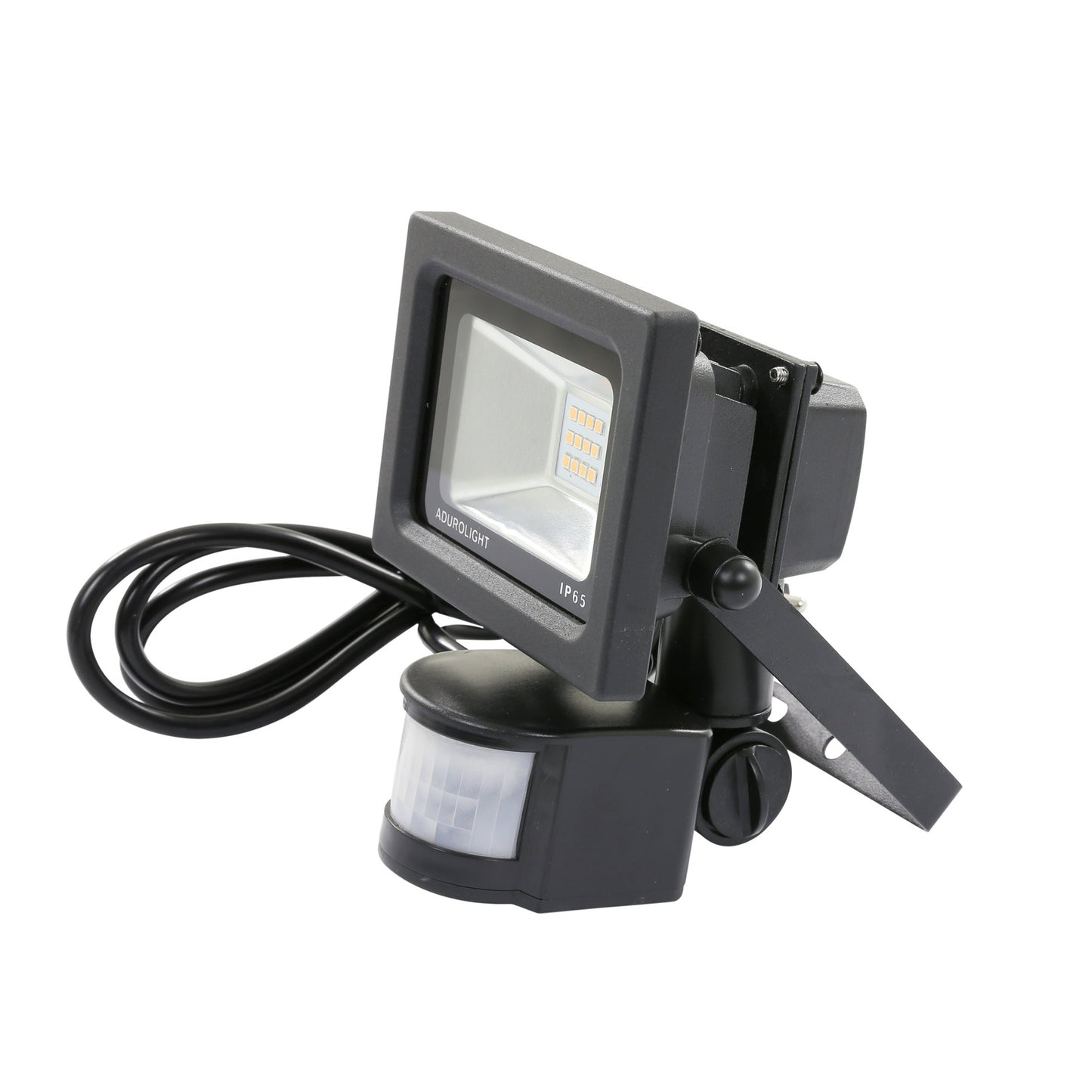 Proyector LED Adurolight® Premium Quality Line con sensor, Firmio Sensory, 10 W, 4000 K