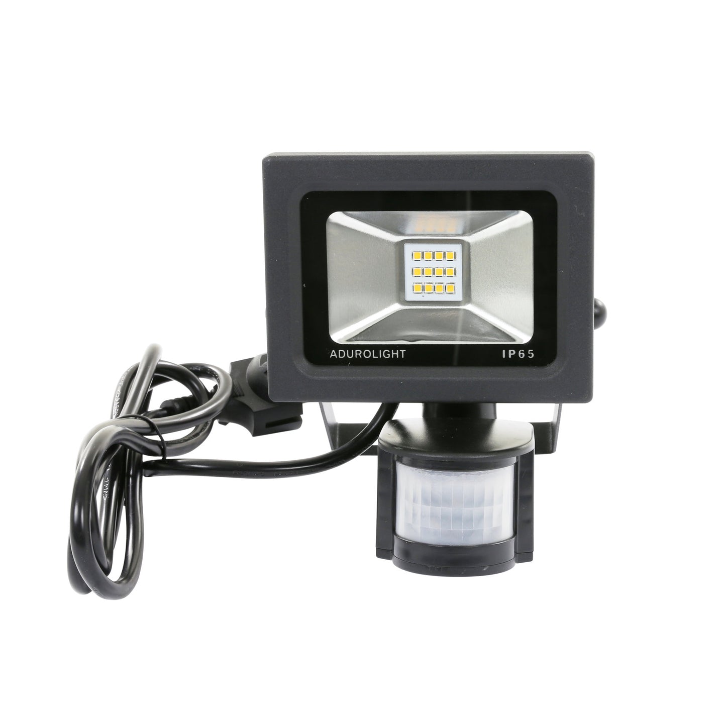 Proyector LED Adurolight® Premium Quality Line con sensor, Firmio Sensory, 10 W, 4000 K