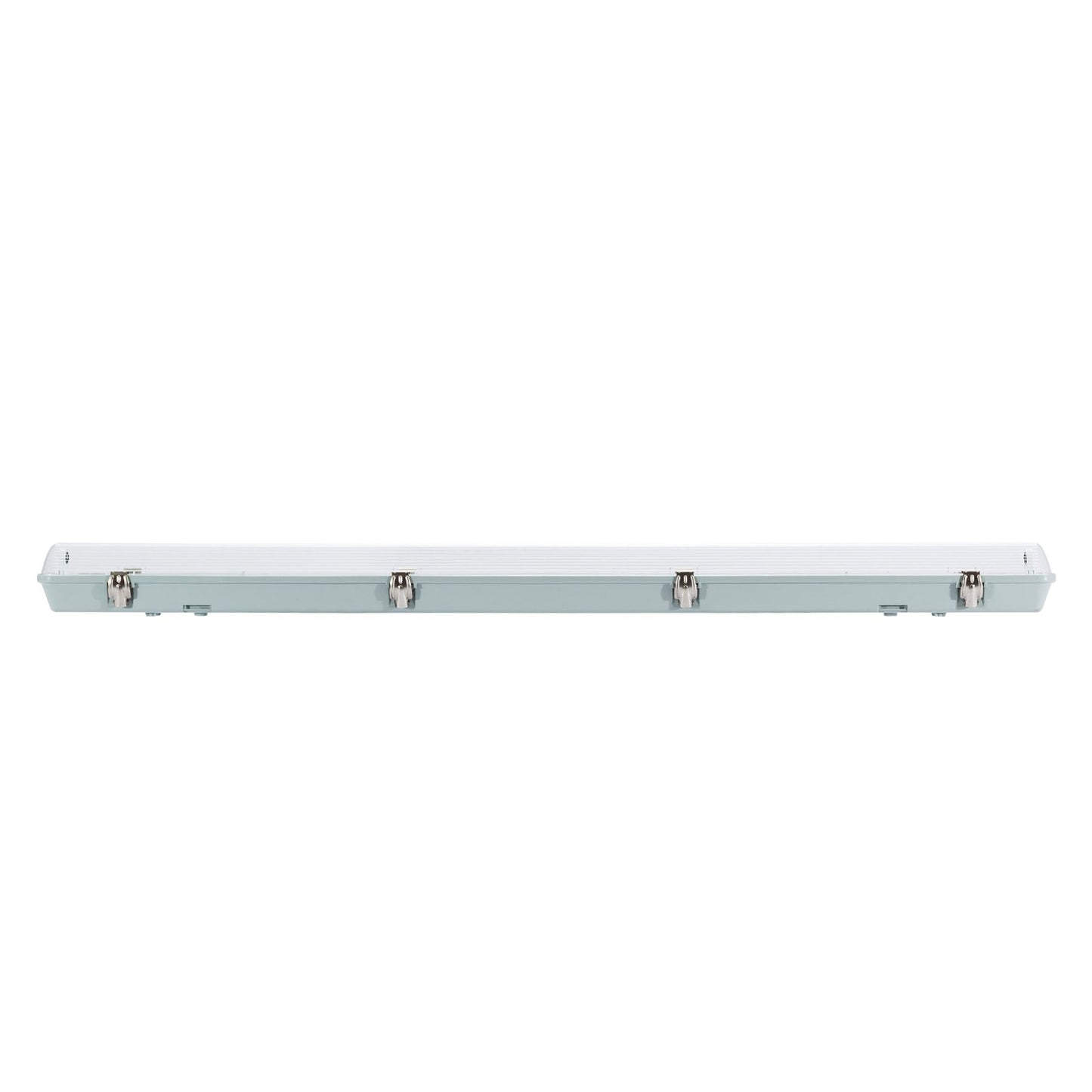 Adurolight® LED fluor. lumin. excl. tube, single, spl.prf., incl. PC cap and stnls stl clip, 1x1.5 m
