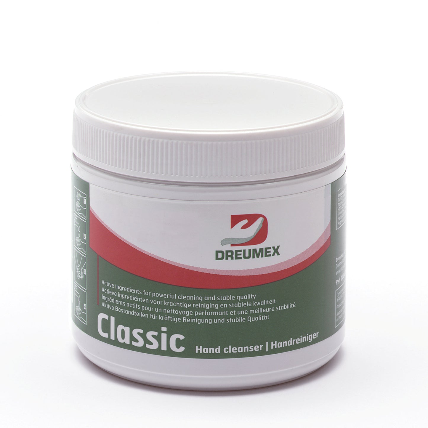 Dreumex hand cleaner, type Classic, jar of 600 ml