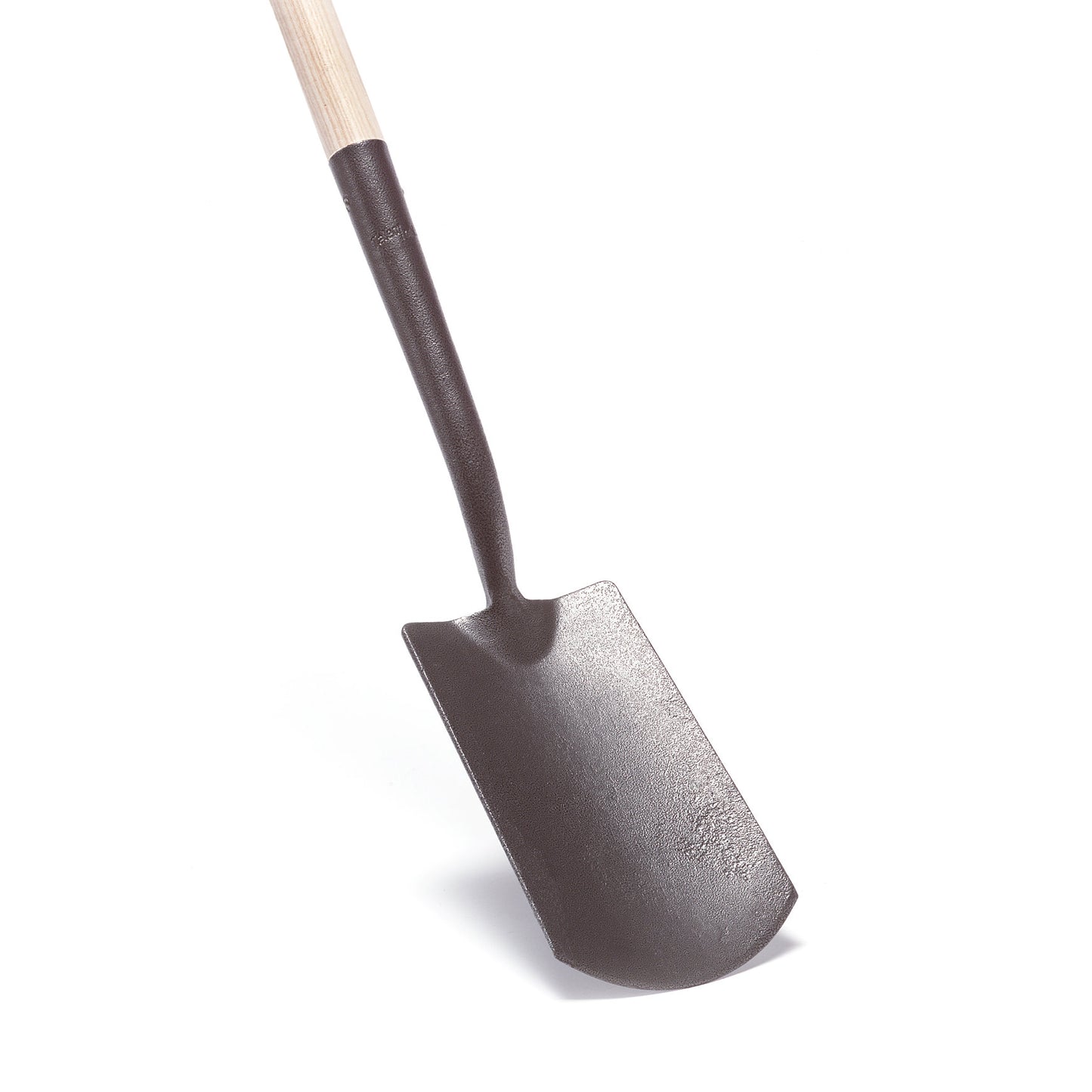 Pala Talen Tools con cuello, 160 x 275 mm, gris antracita, acero endurecido, mango de fibra de vidrio 76 cm