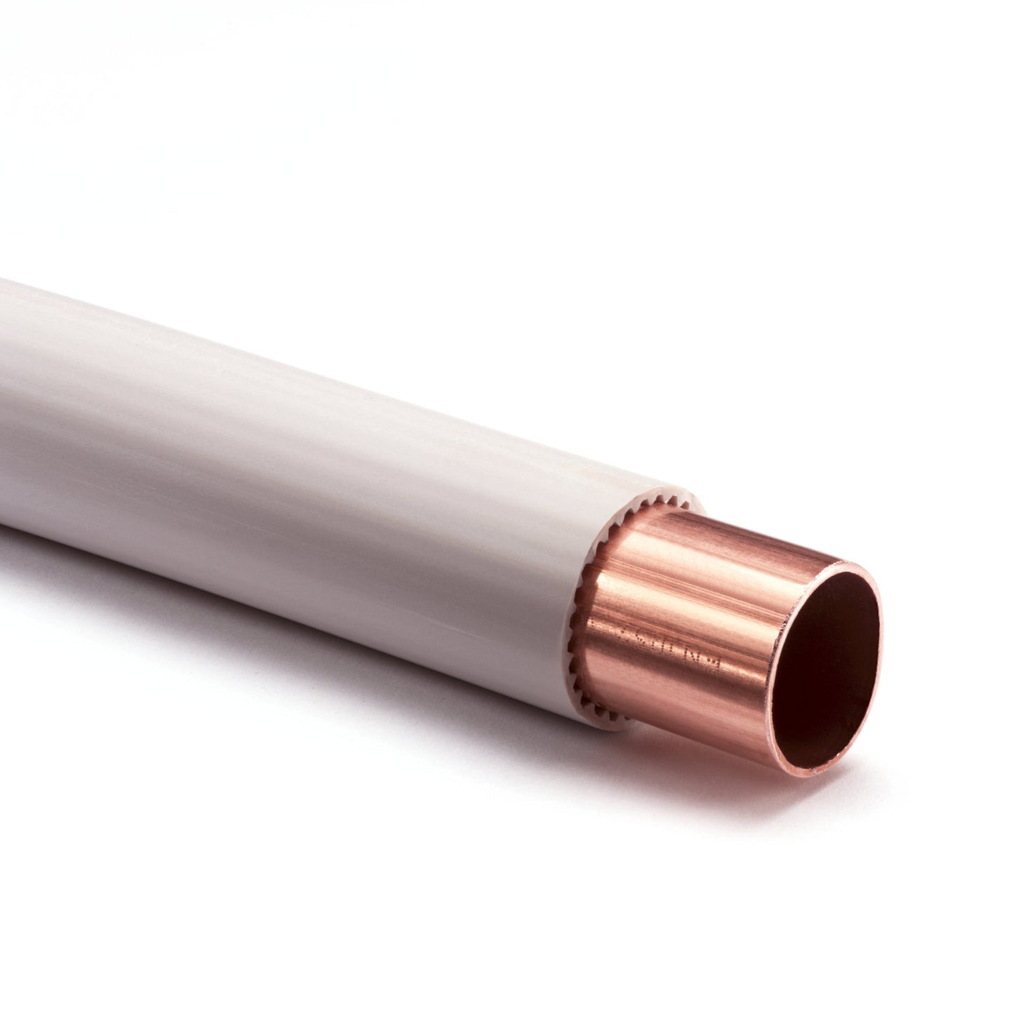 Wicu red copper pipe with PE jacket, 15 mm, Kiwa/Gastec QA, l = 25 m