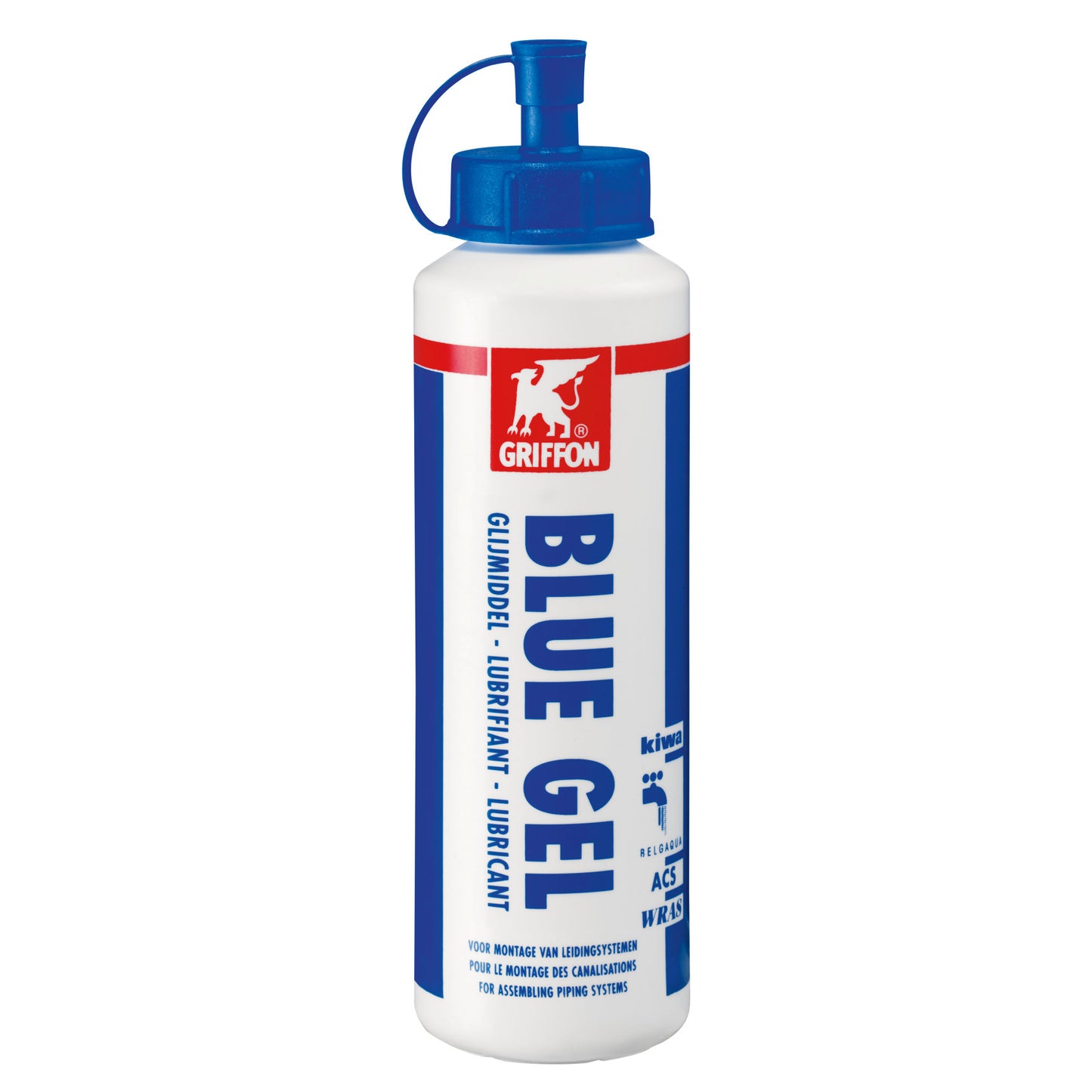 Griffon Blue Gel lubricant, 250 gram squeeze bottle