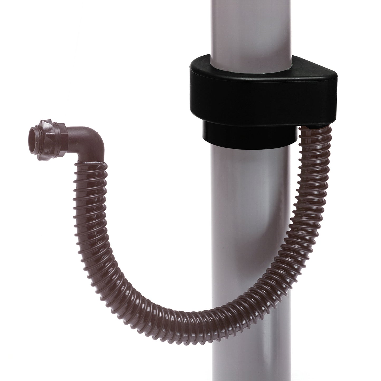 Rain barrel filler 'Rain Trap', black, for 60, 70, 80 and 100 mm pipe